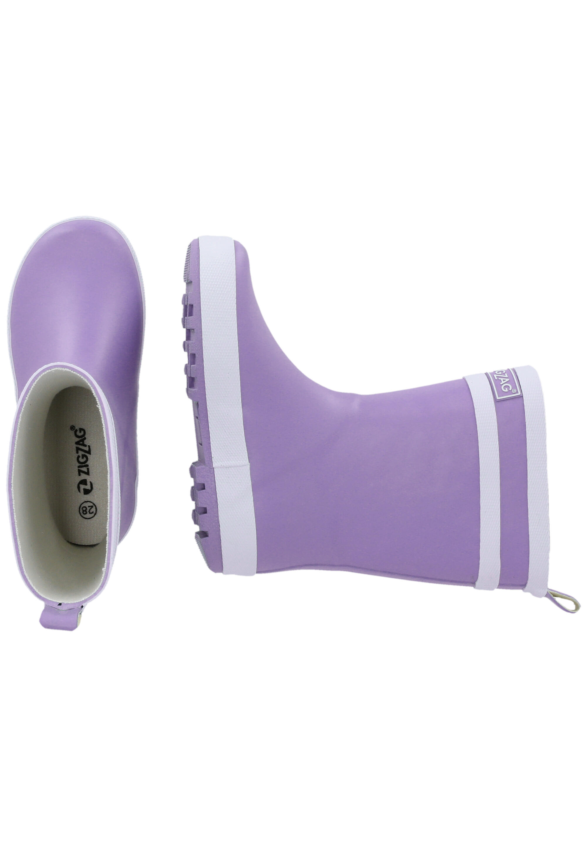 Botas de lluvia de goma niño Zigzag Hurricane 6/15