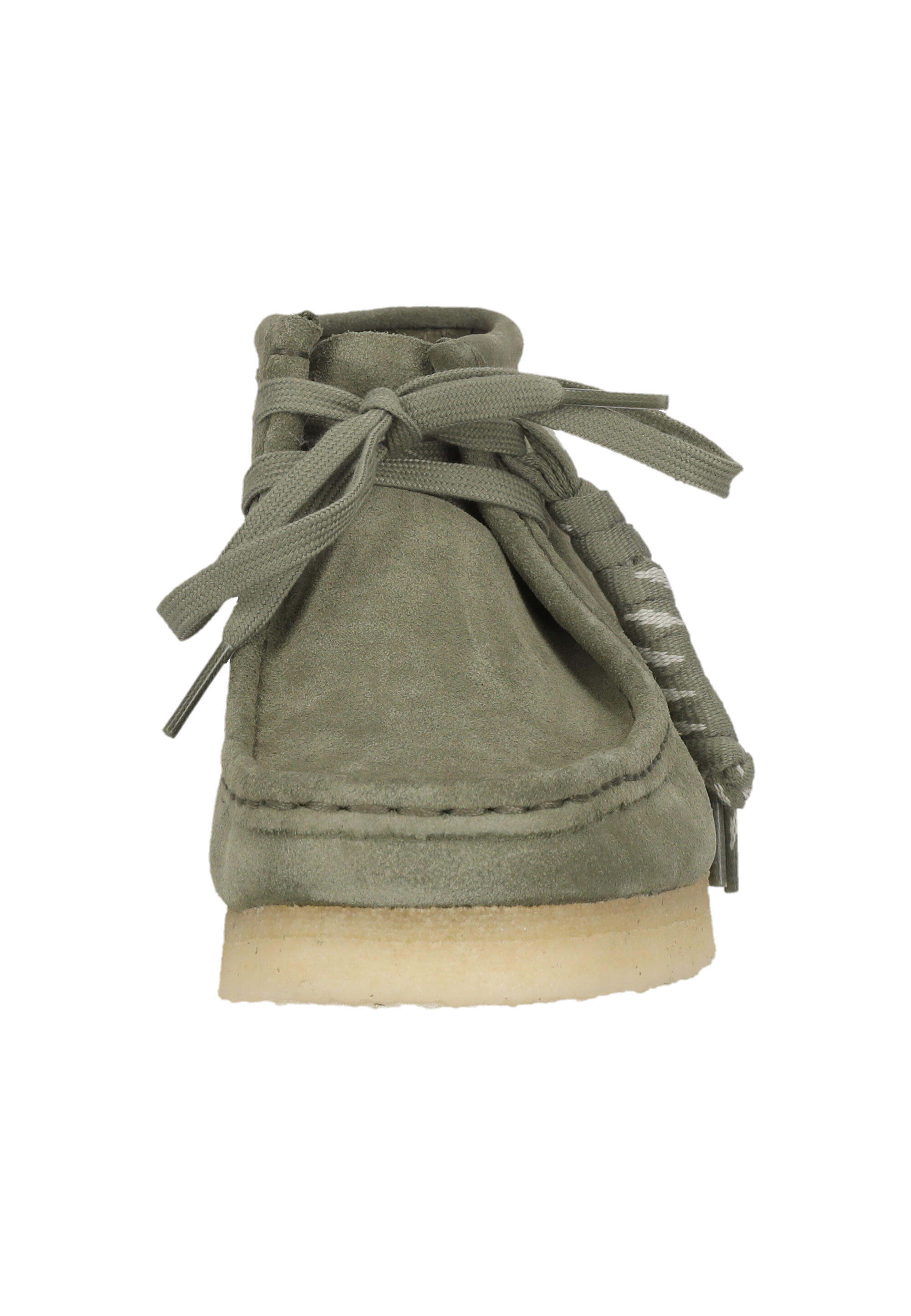 Schnürschuhe Wallabee Boot. Khaki/Green Sde 8/15