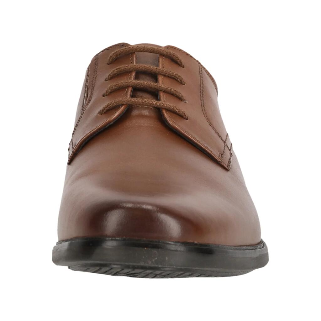 Clarks Howard Walk Mens Dark Tan Shoes