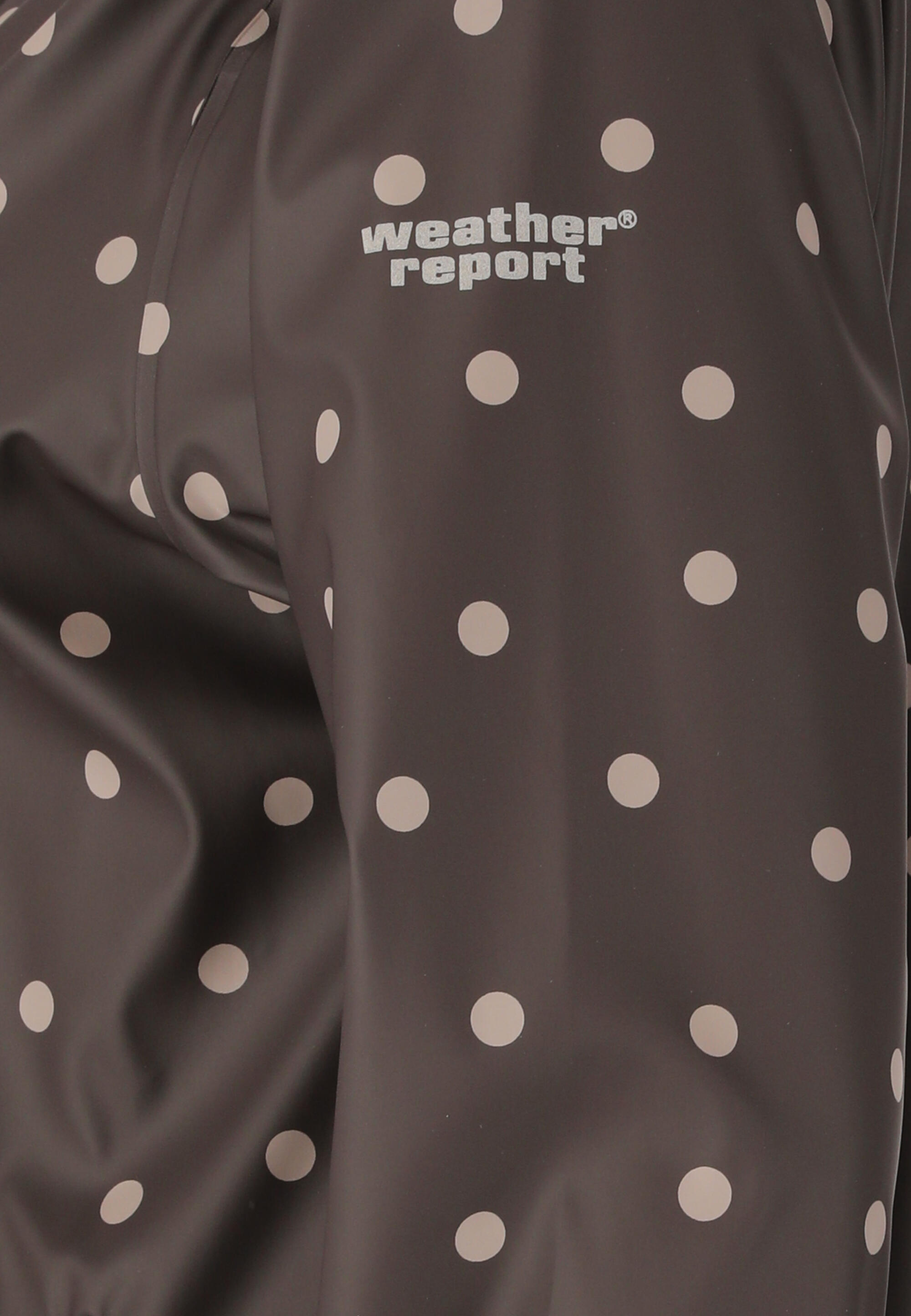 Chaqueta impermeable en PU mujer Weather Report Sunrise Aop 7/15