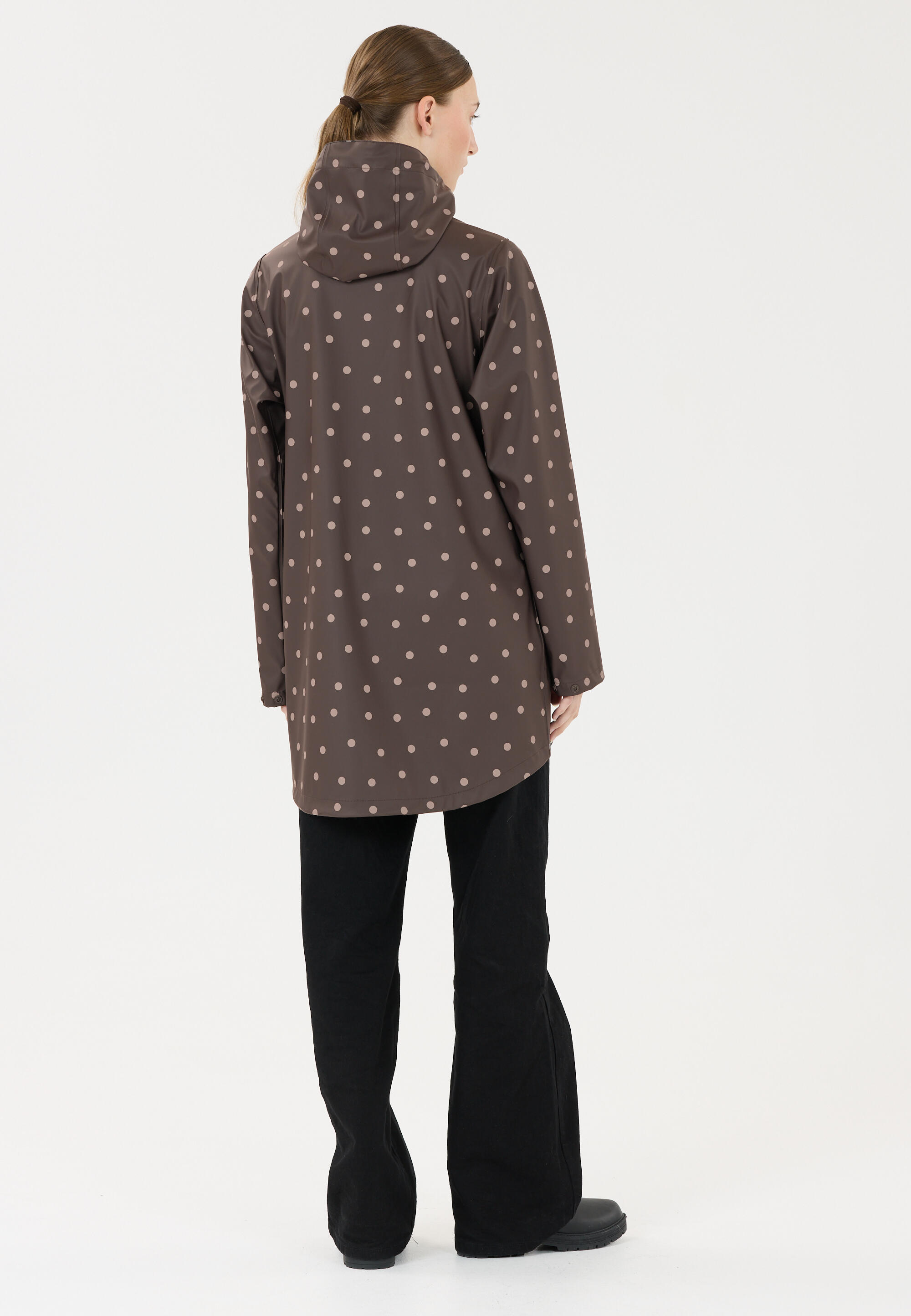 Chaqueta impermeable en PU mujer Weather Report Sunrise Aop 6/15