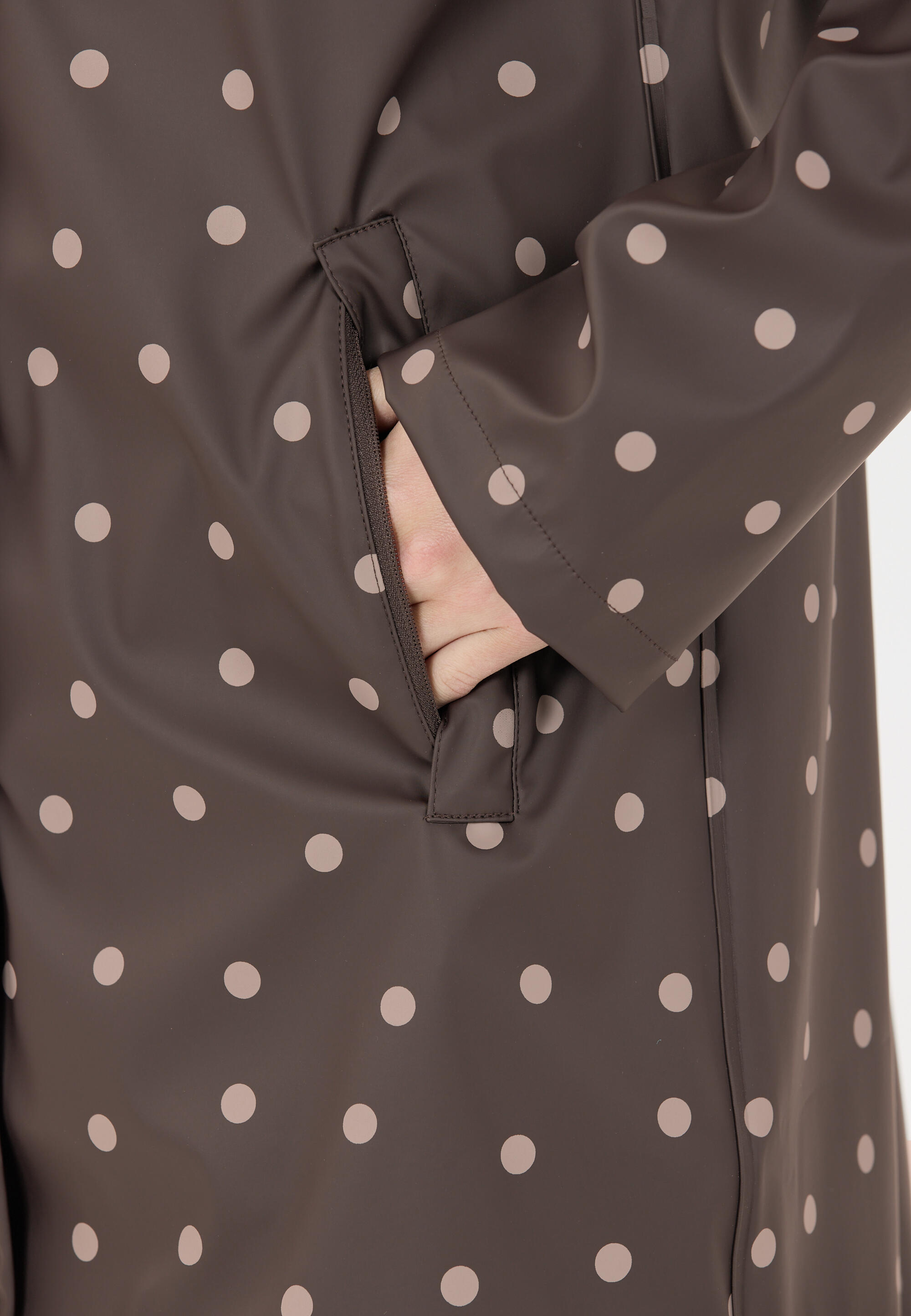 Chaqueta impermeable en PU mujer Weather Report Sunrise Aop 10/15
