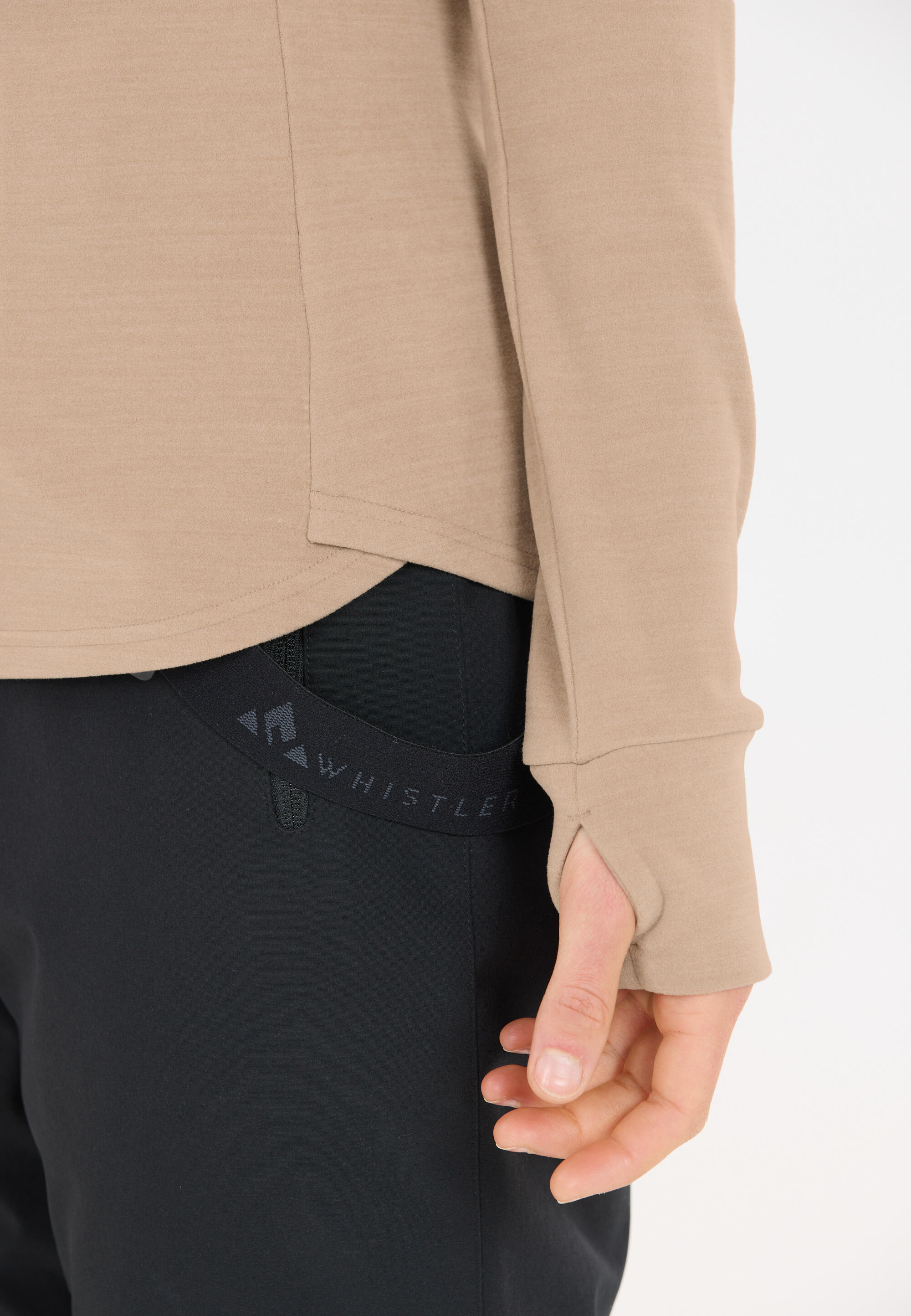 Pile da donna con 1/2 zip Whistler Kajsa 9/15