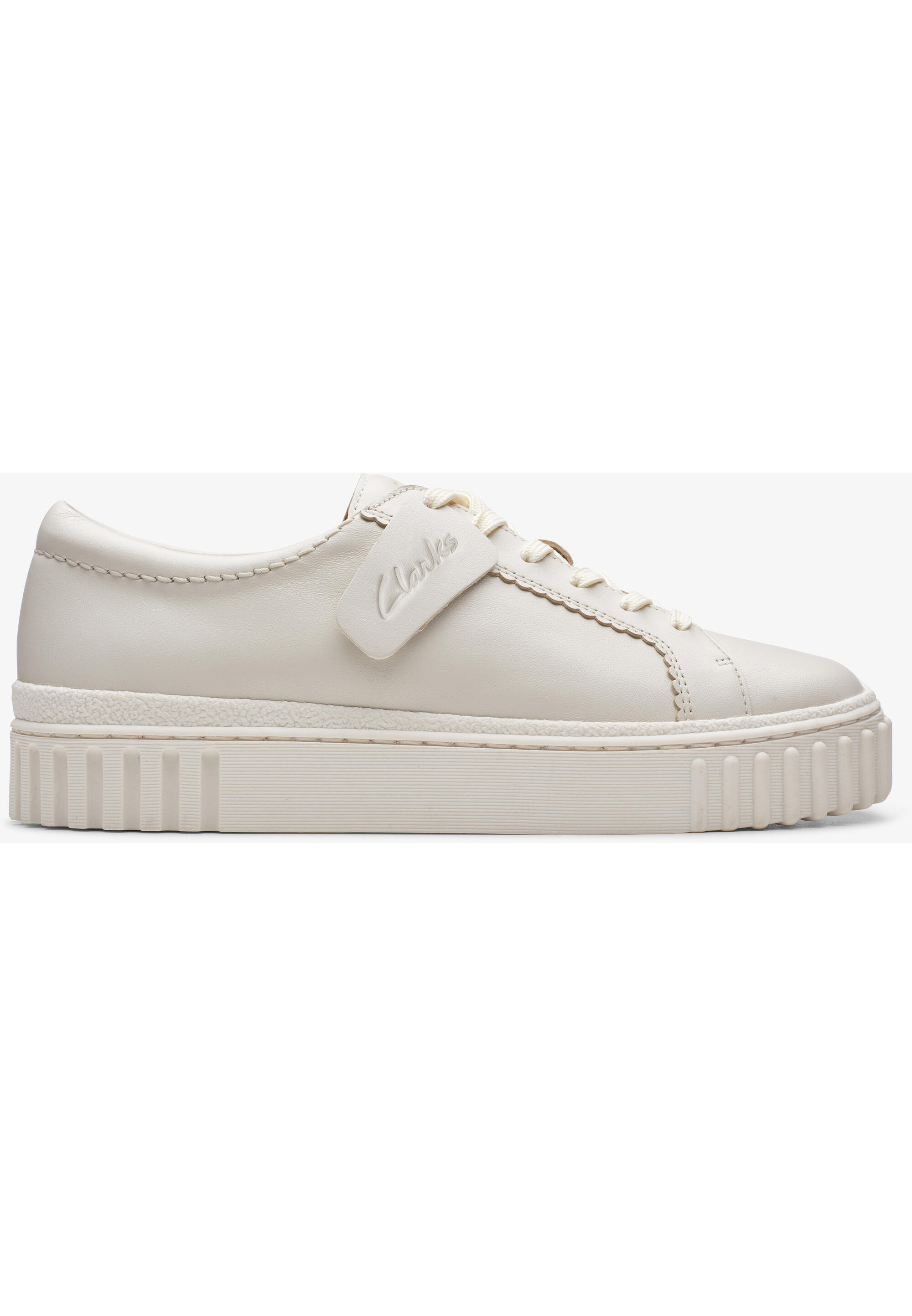 Ténis Clarks Modelo Mayhill Walk Cor Branco 11/15