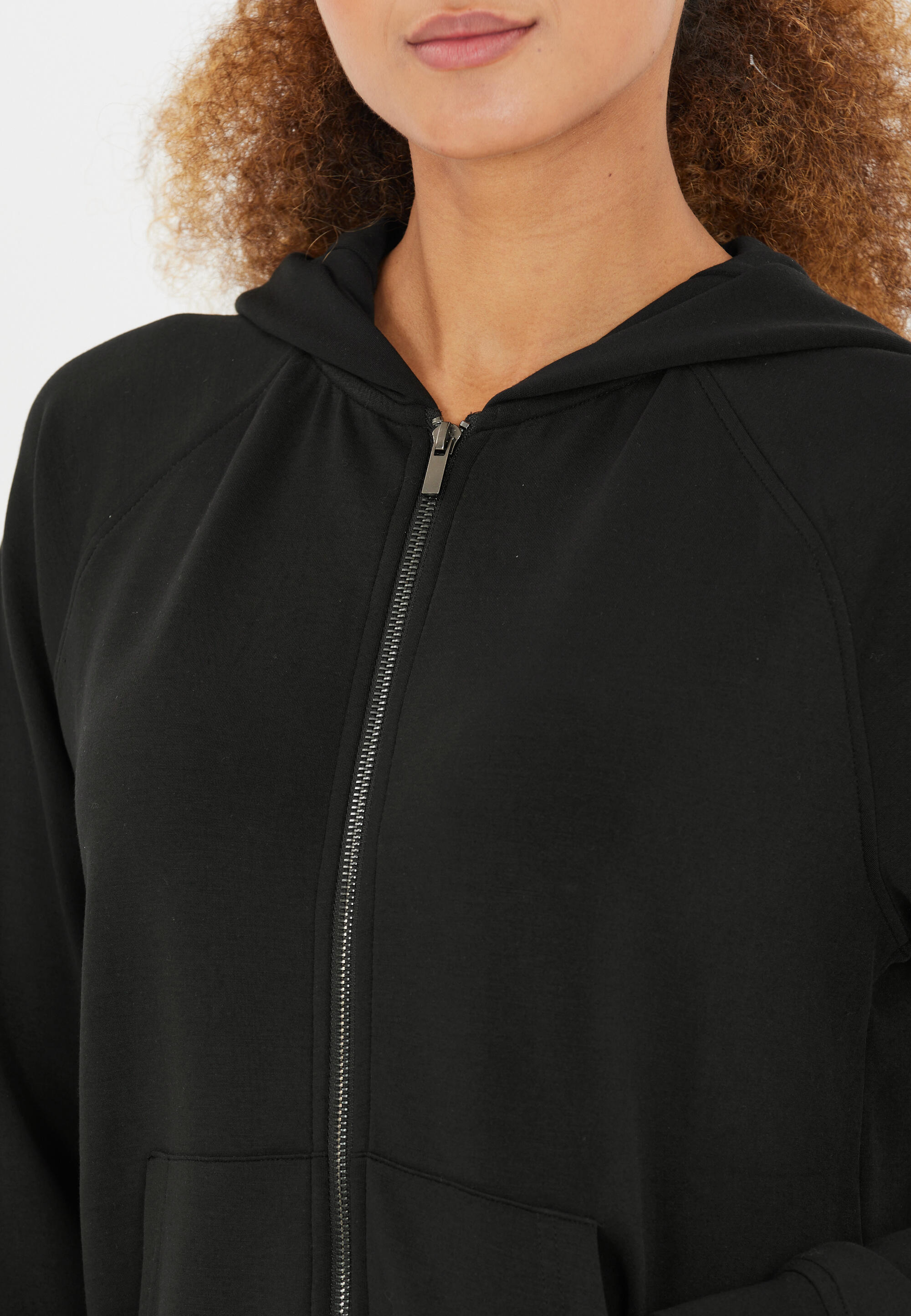 Felpa con cappuccio da donna Athlecia Jacey 8/15