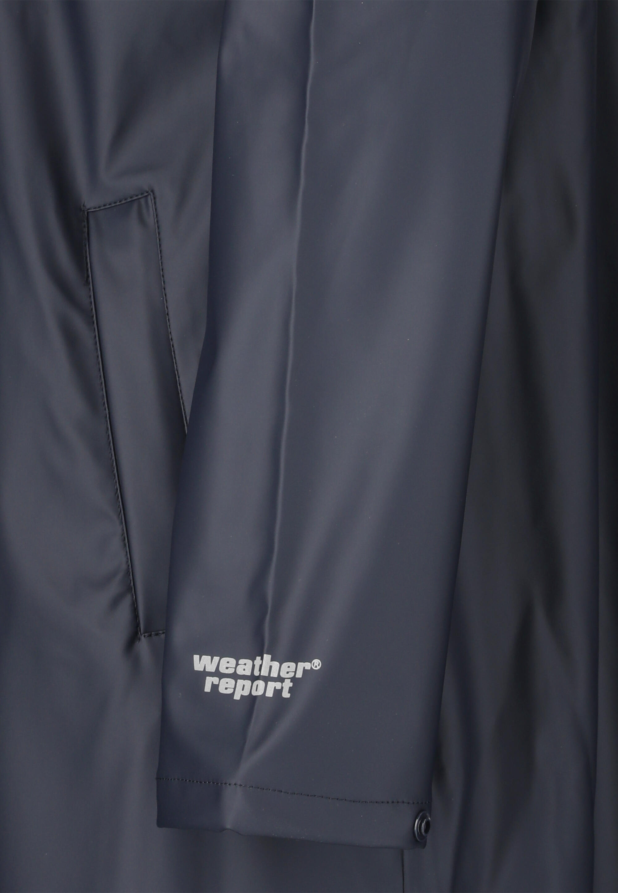 Chaqueta impermeable larga de PU mujer Weather Report Typhoon 7/15