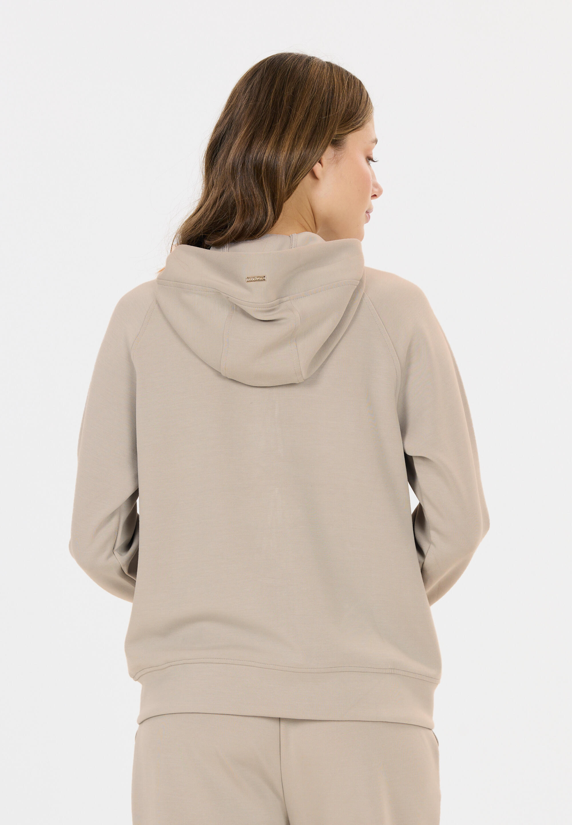 Felpa con cerniera a cappuccio da donna Athlecia Jacey 6/15