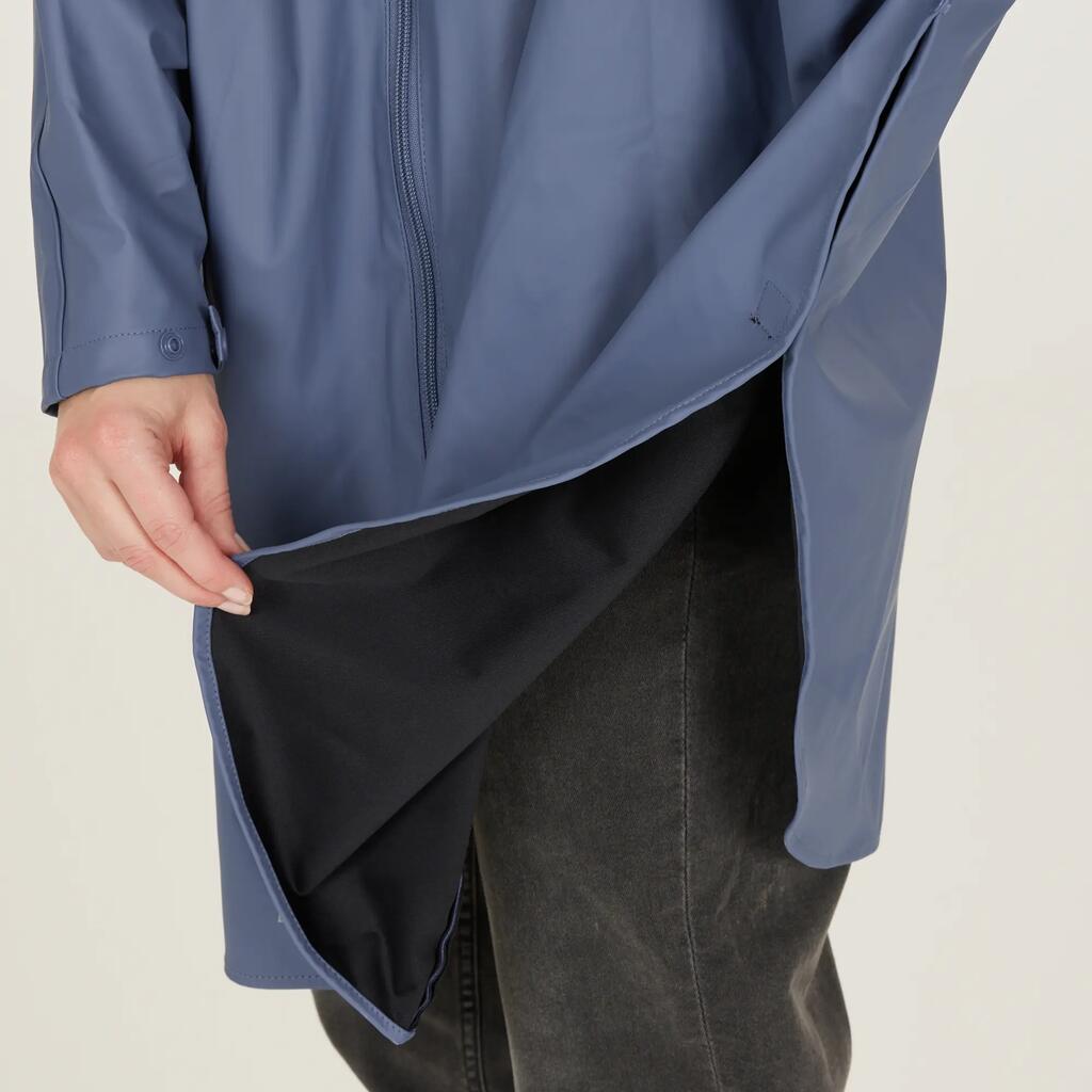 Women's waterproof poncho Weather Report Flame PU