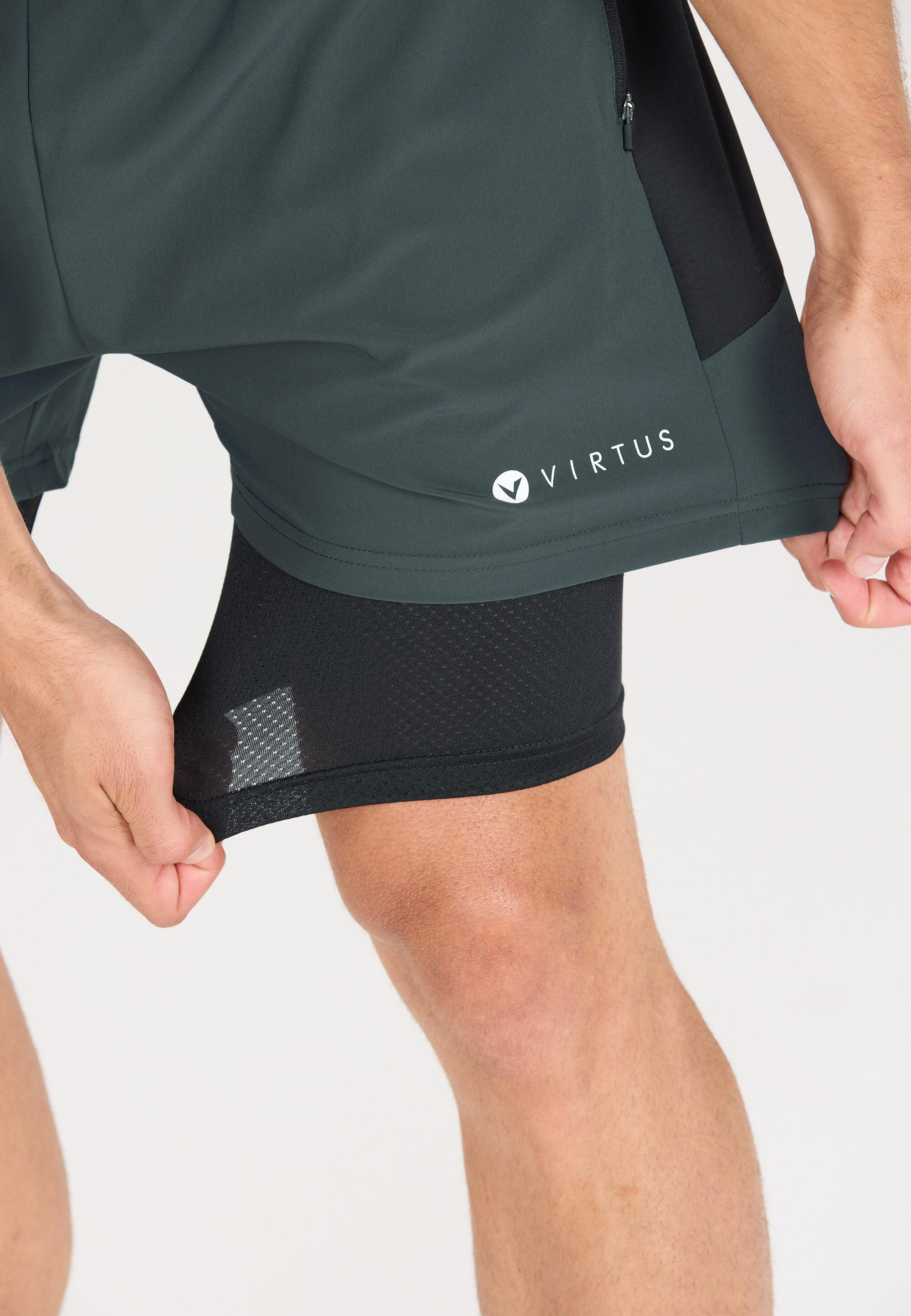 Short extensible 2 en 1 Virtus Dylan 8/15
