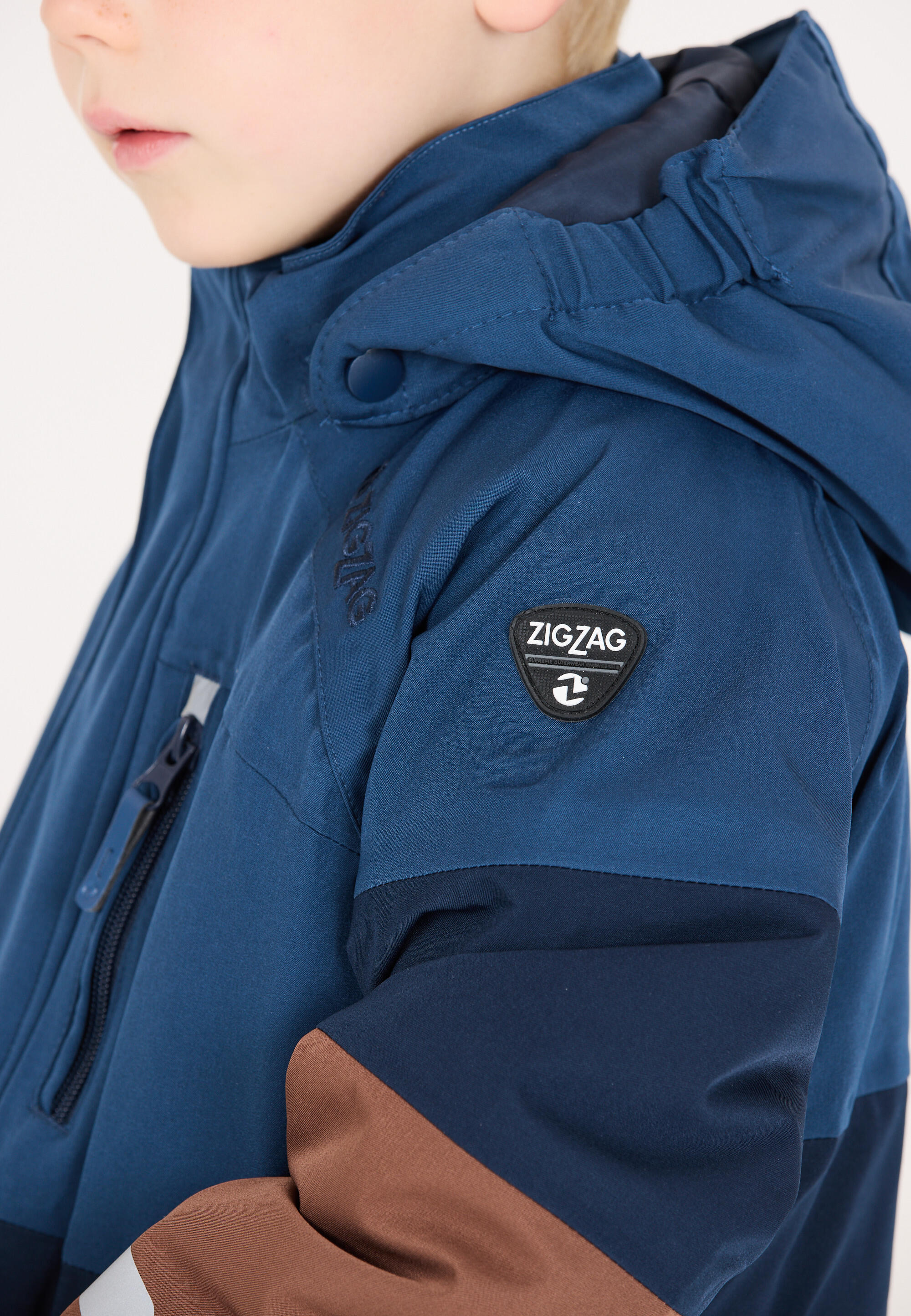 Chaqueta de esquí infantil Zigzag Taylora W-PRO 15000 8/15