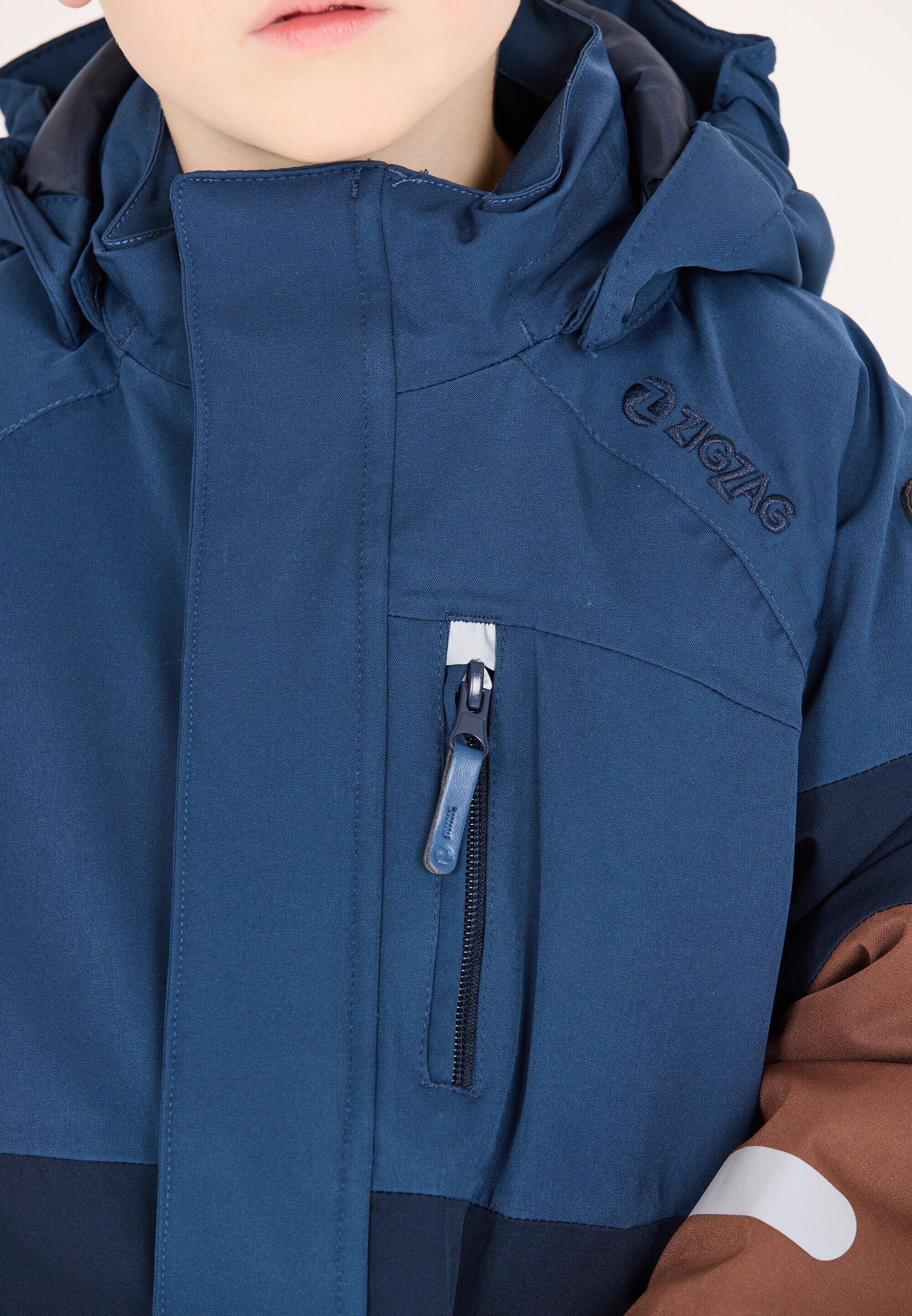 Chaqueta de esquí infantil Zigzag Taylora W-PRO 15000 7/15