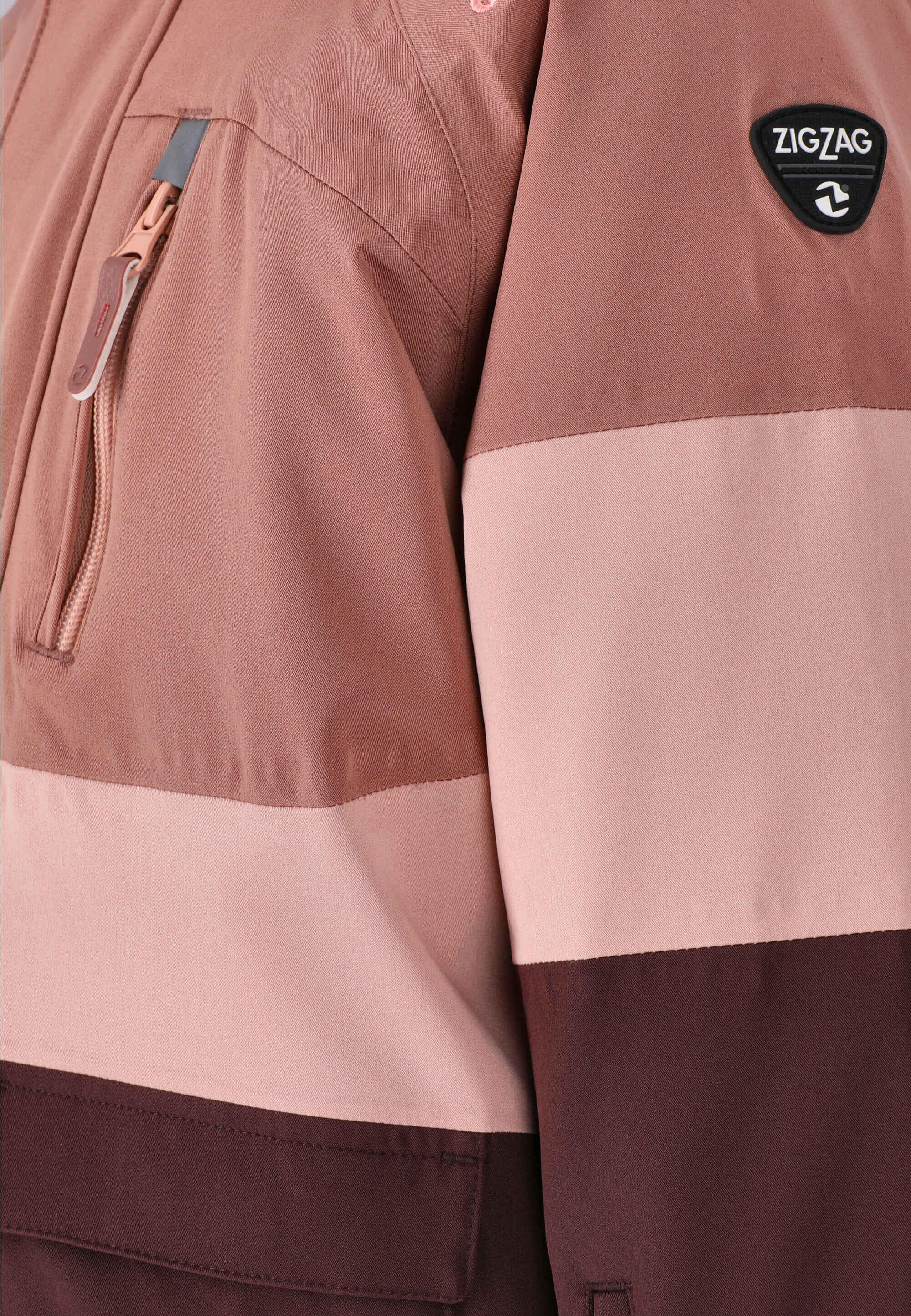Chaqueta de esquí infantil Zigzag Taylora W-PRO 15000 6/15