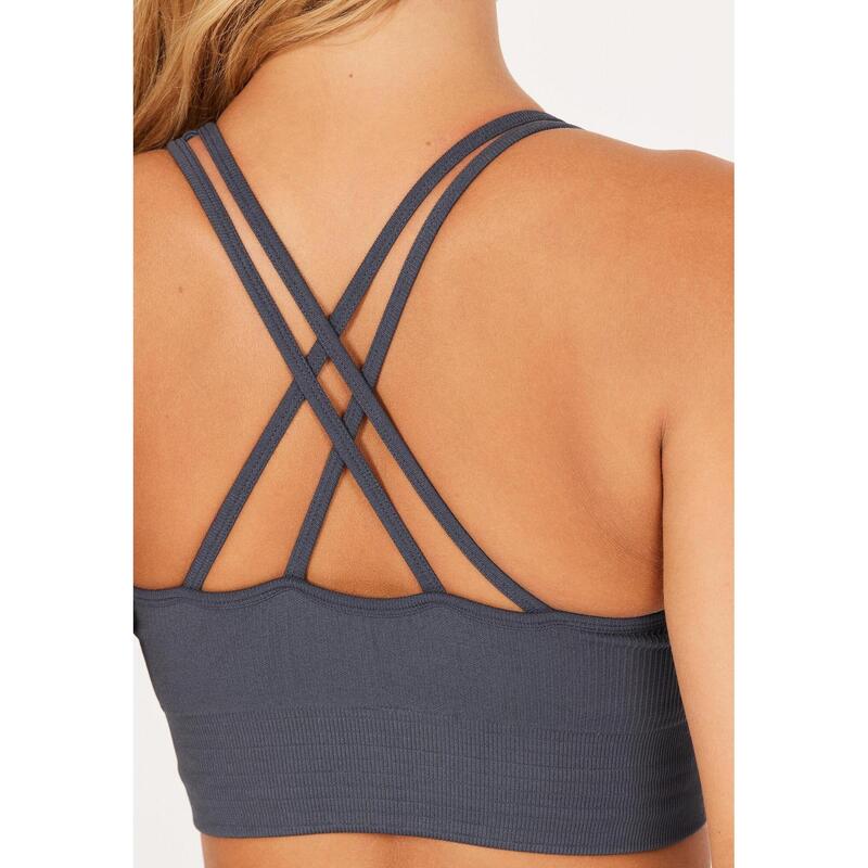 Sutien de yoga Athlecia Aideny fără cusături