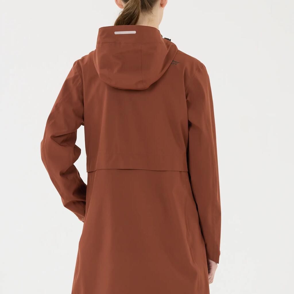 Long Hooded Jacket Women Weather Report Dayton AWG W-PRO 15000