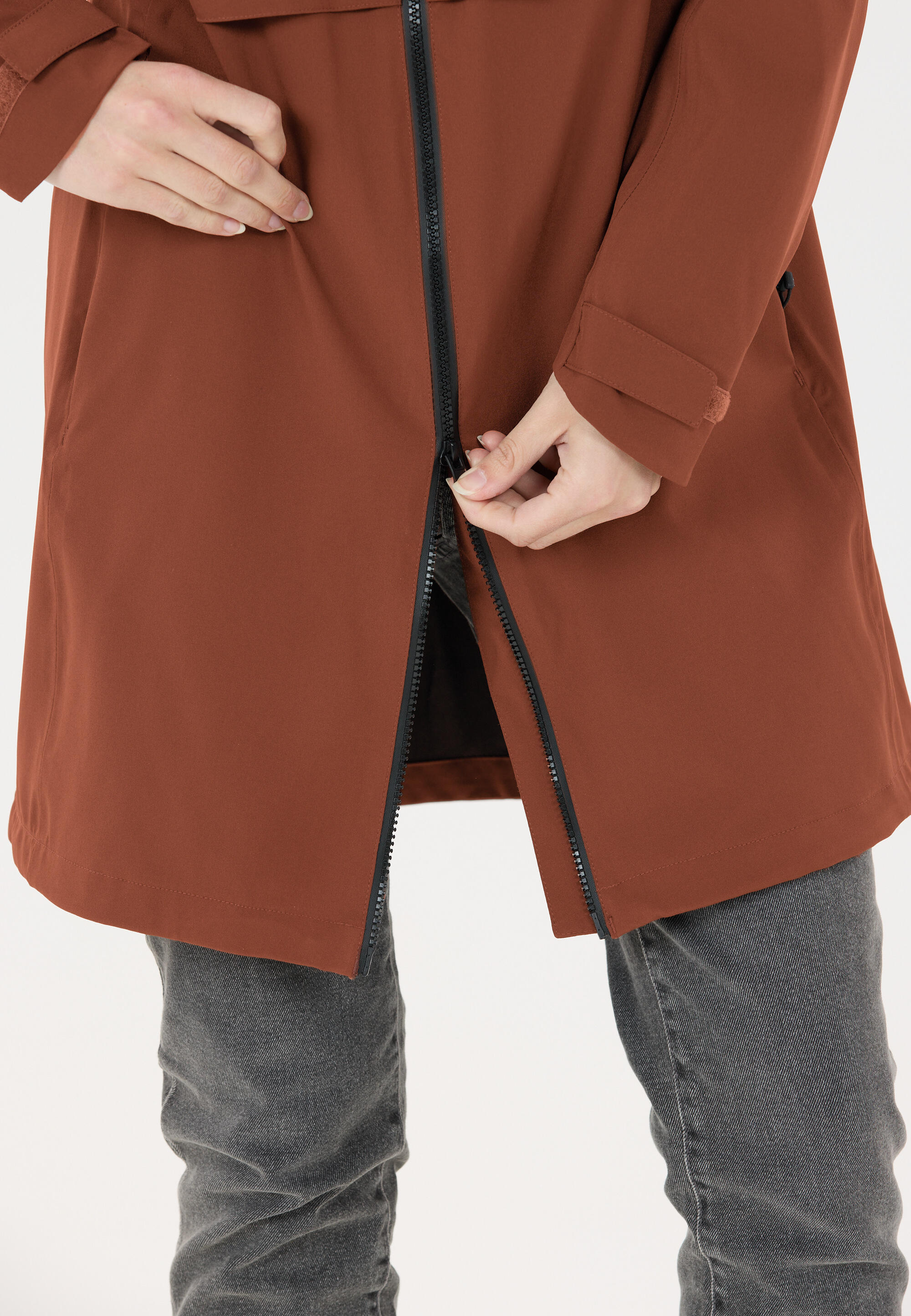 Casaco Longo com Capuz Mulher Weather Report Dayton AWG W-PRO 15000 10/15