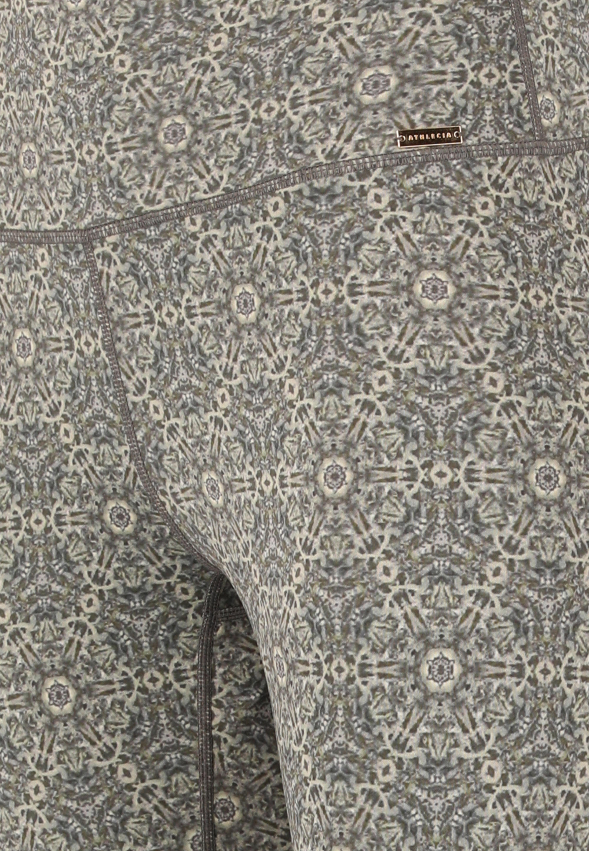 Leggings da yoga con stampa geometrica Athlecia 8/15