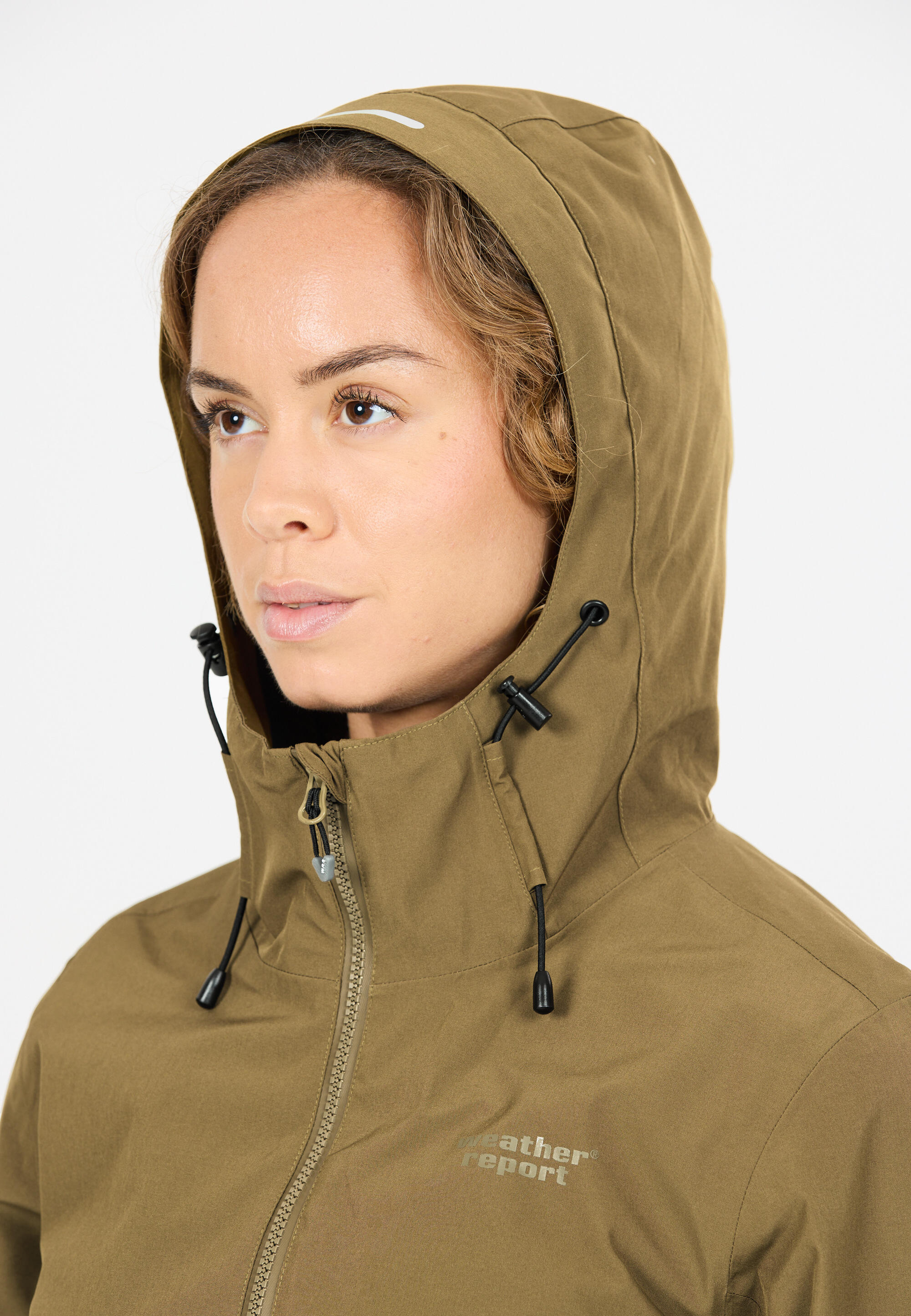 Veste longue à capuche femme Weather Report Dayton AWG W-PRO 15000 9/15