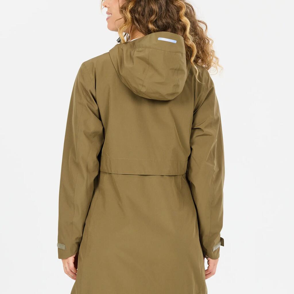 Long Hooded Jacket Women Weather Report Dayton AWG W-PRO 15000