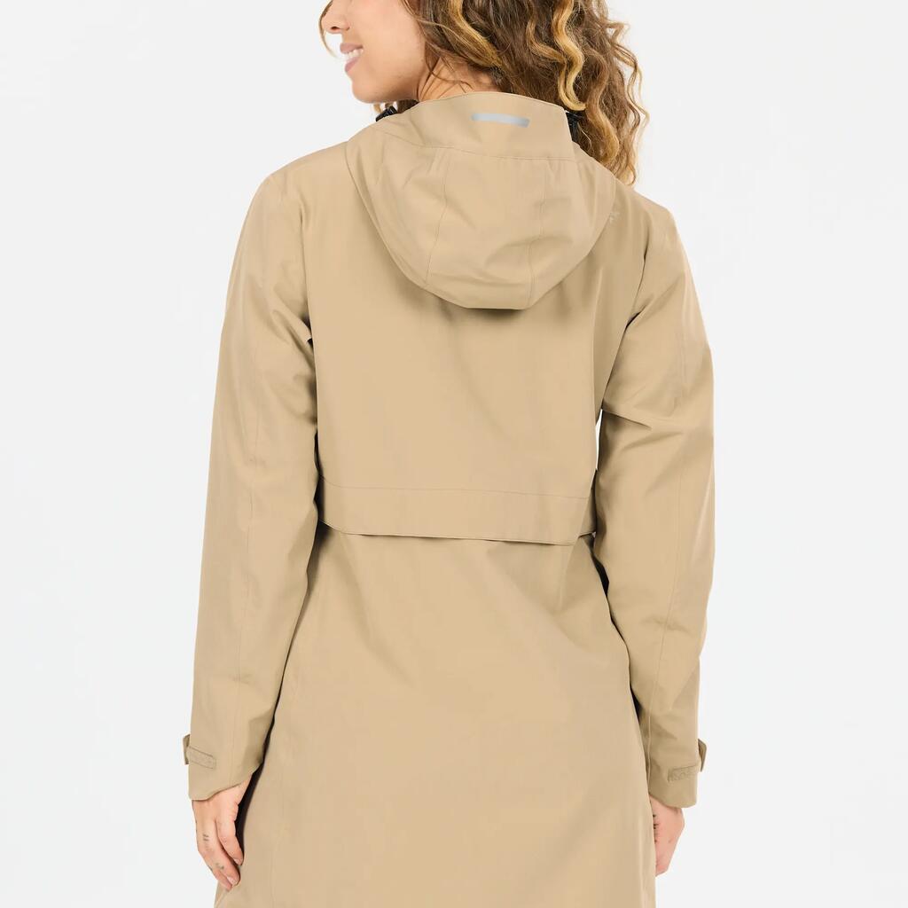 Long Hooded Jacket Women Weather Report Dayton AWG W-PRO 15000