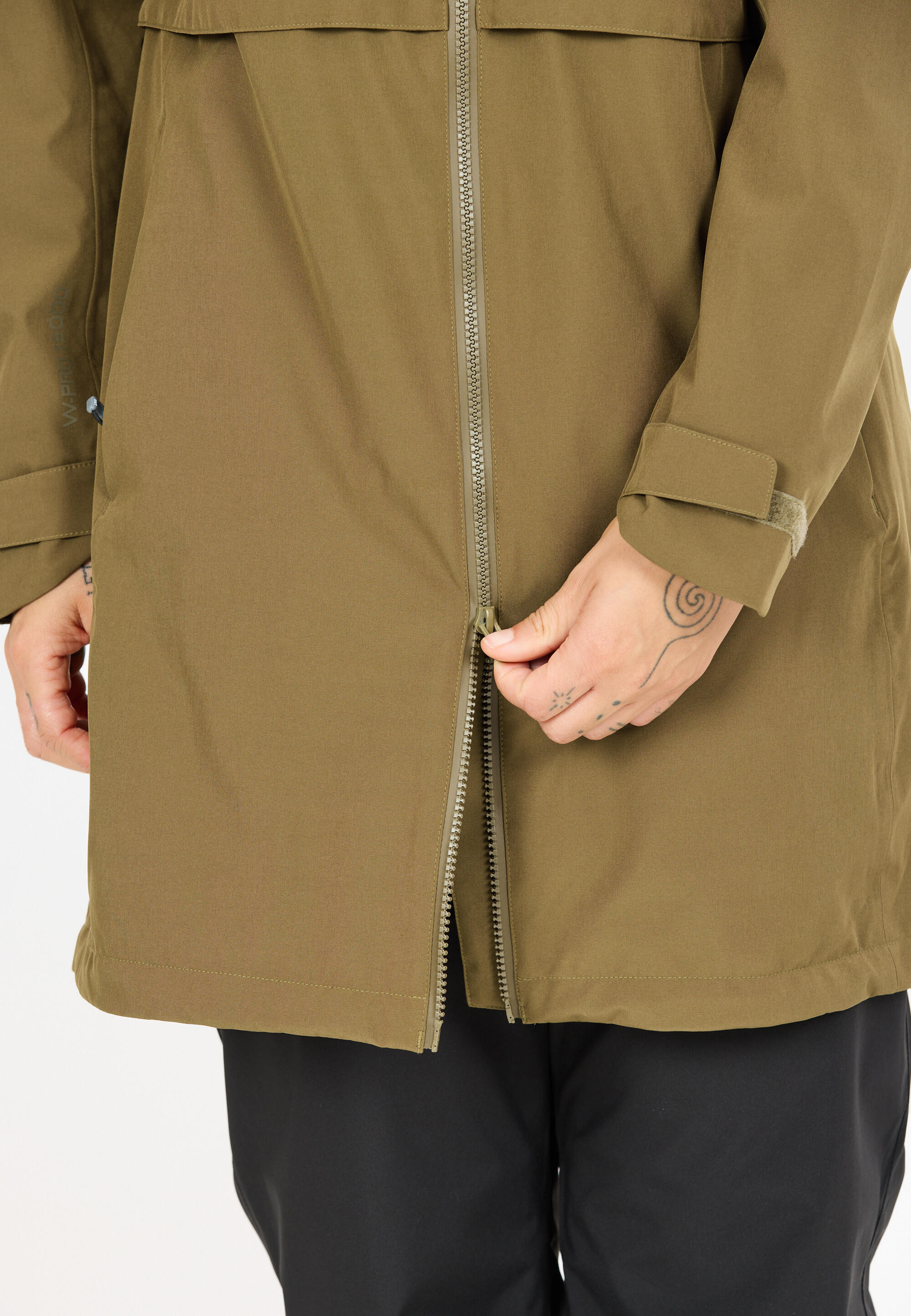 Veste longue à capuche femme Weather Report Dayton AWG W-PRO 15000 10/15