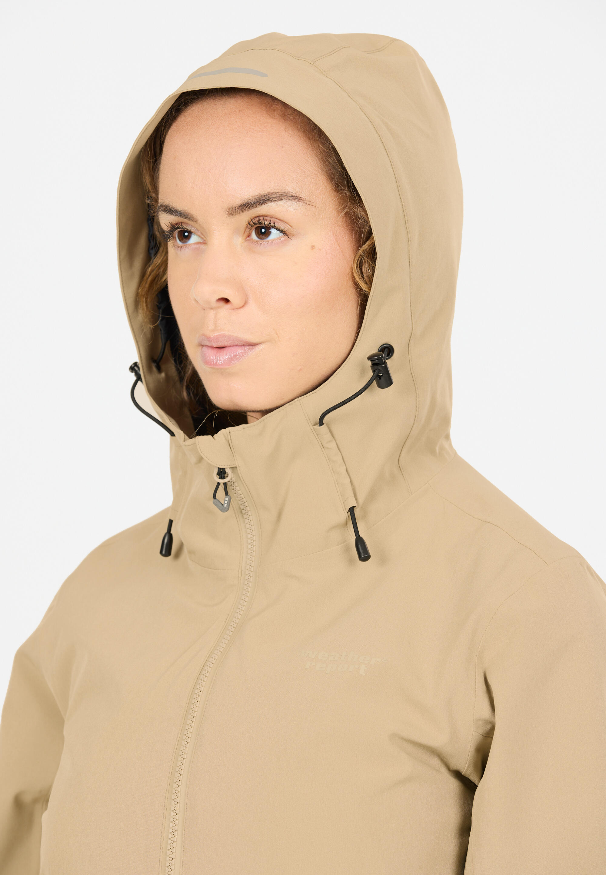 Veste longue à capuche femme Weather Report Dayton AWG W-PRO 15000 10/15