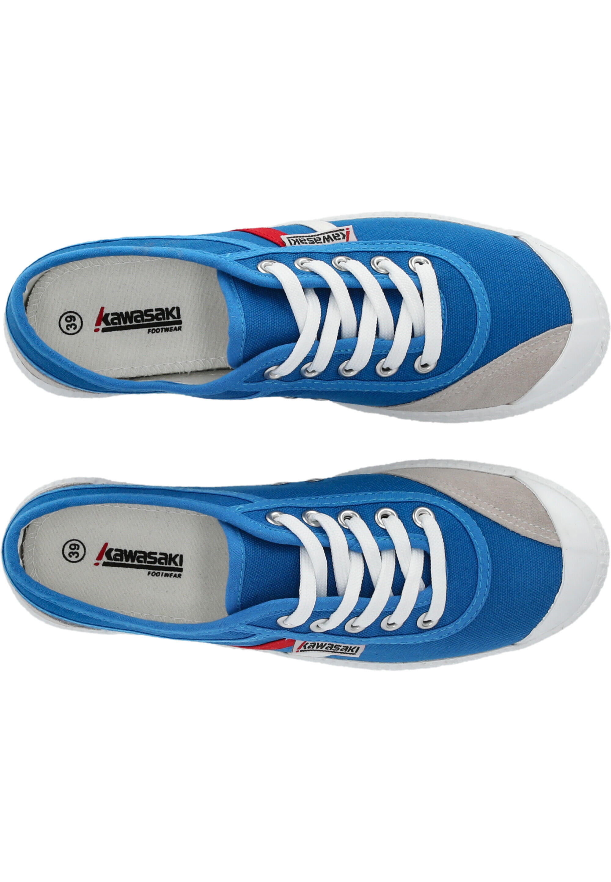Kawasaki Retro Canvas Shoe K192496 2151 Princess Blue 6/15