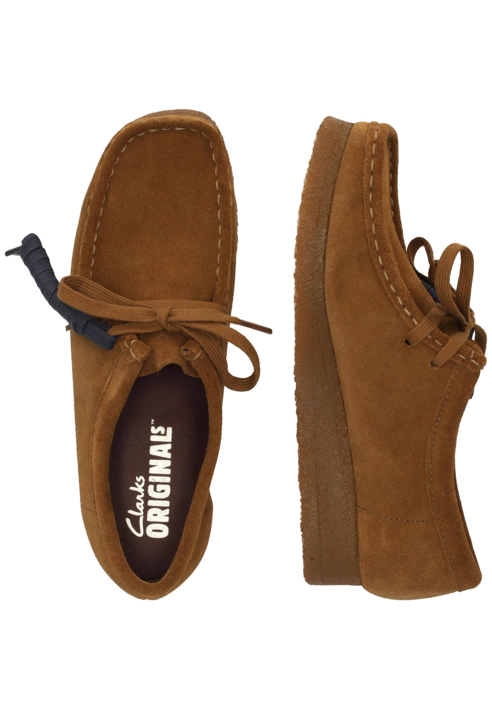 Mokassins Wallabee Cola Suede 6/15