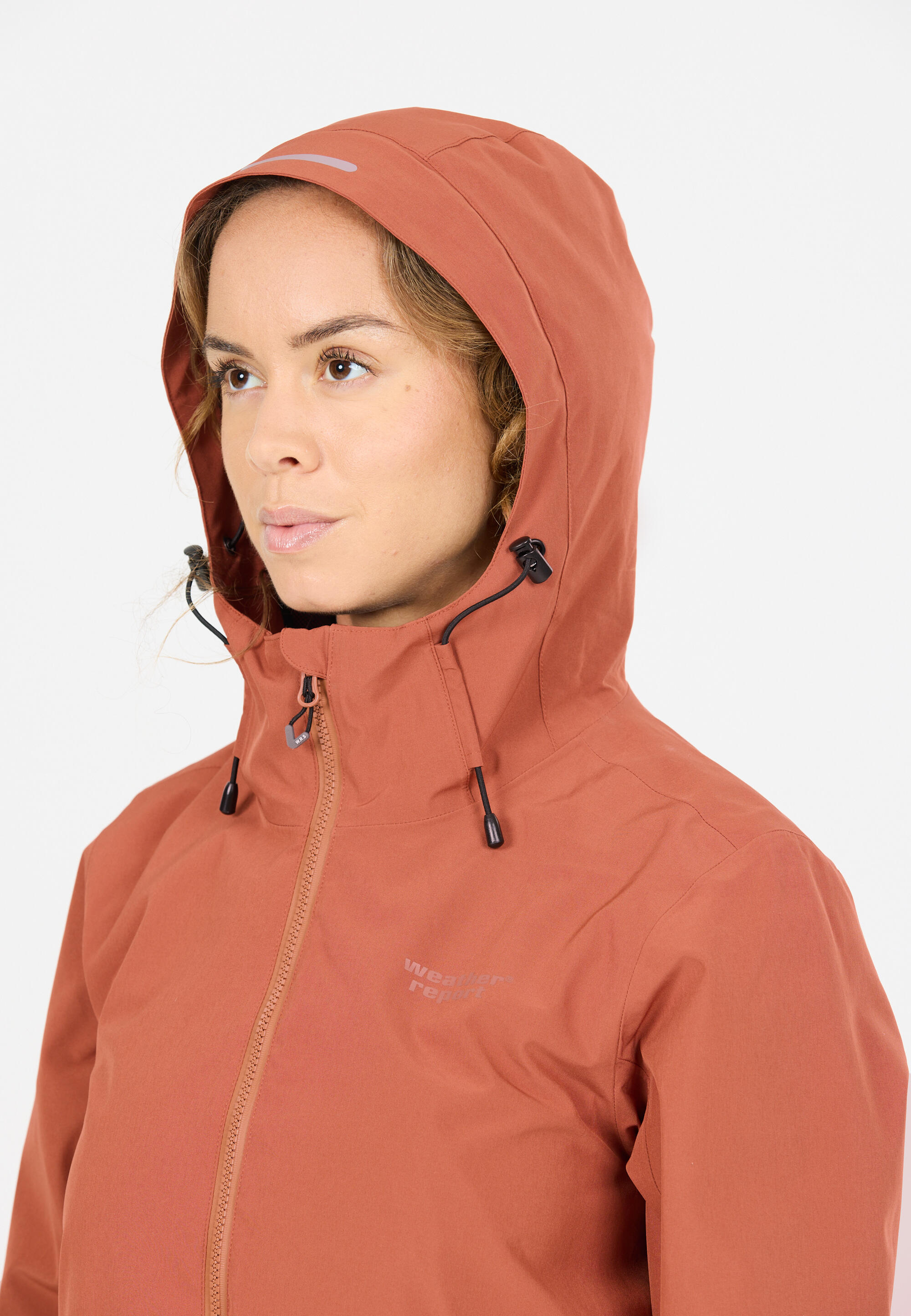 Veste longue à capuche femme Weather Report Dayton AWG W-PRO 15000 8/15