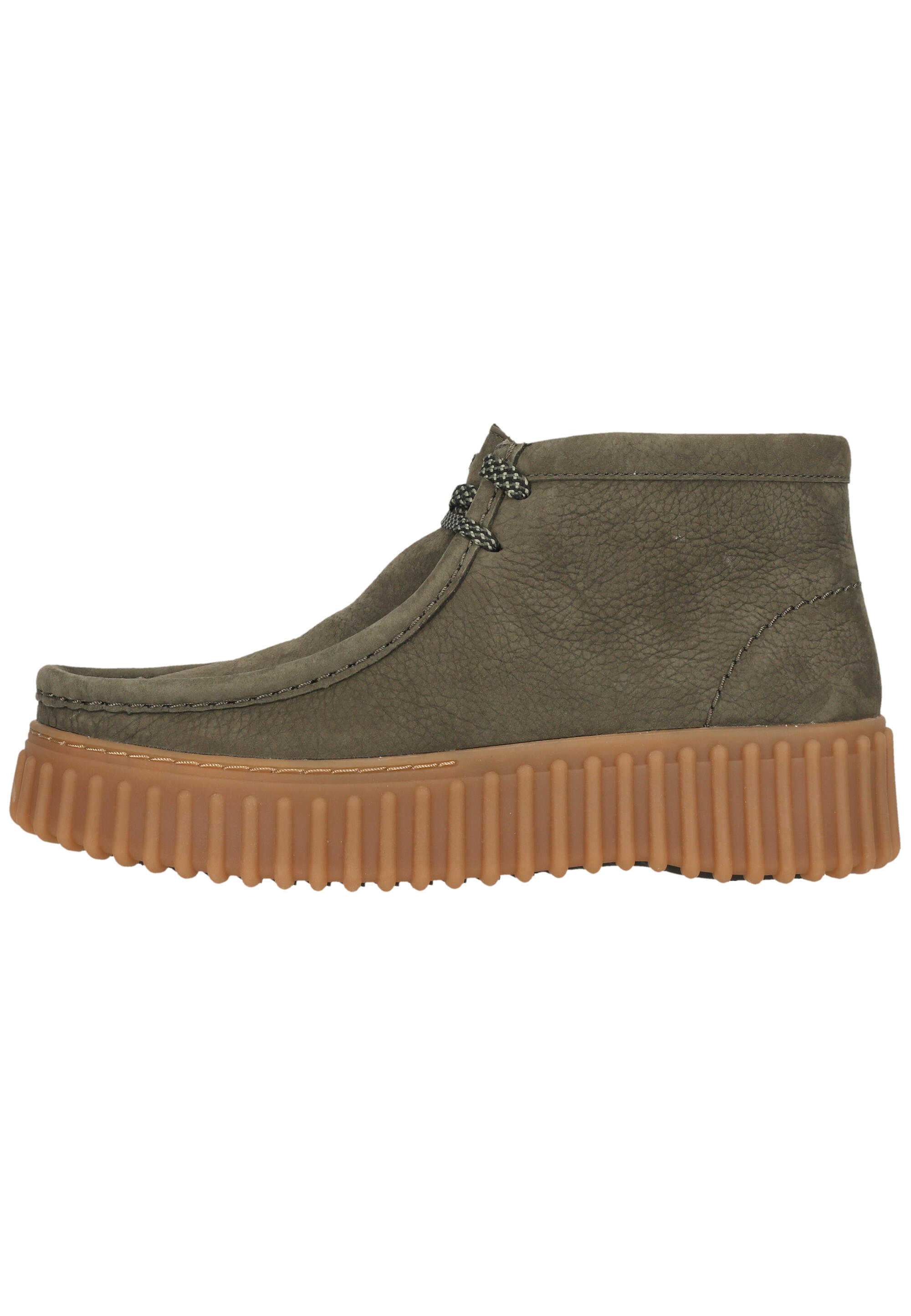 Laarzen met veters Torhill Moss Dark Green Nub 9/15