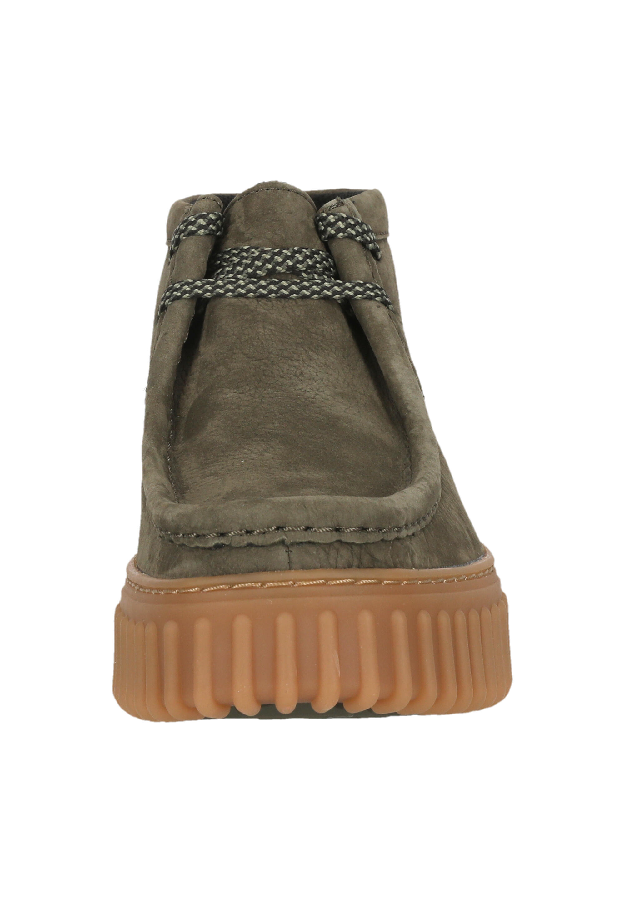 Laarzen met veters Torhill Moss Dark Green Nub 8/15