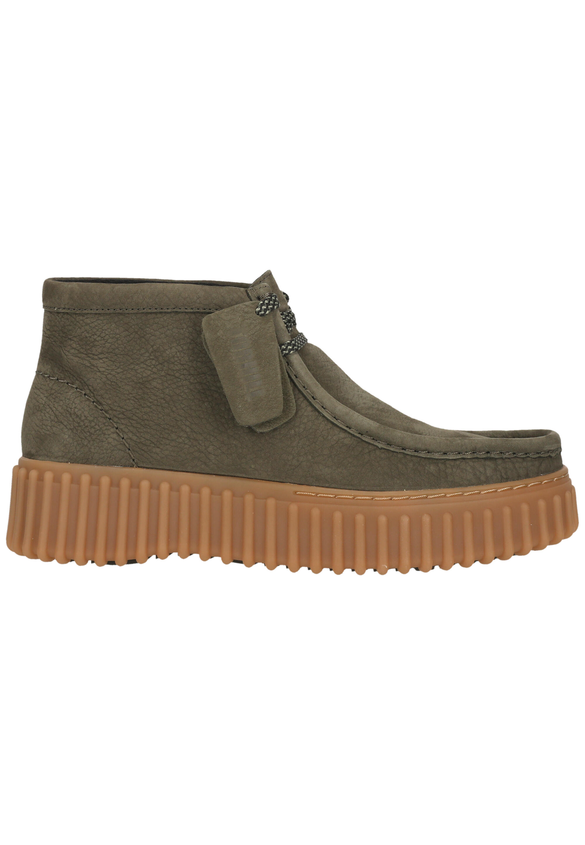 Laarzen met veters Torhill Moss Dark Green Nub 11/15