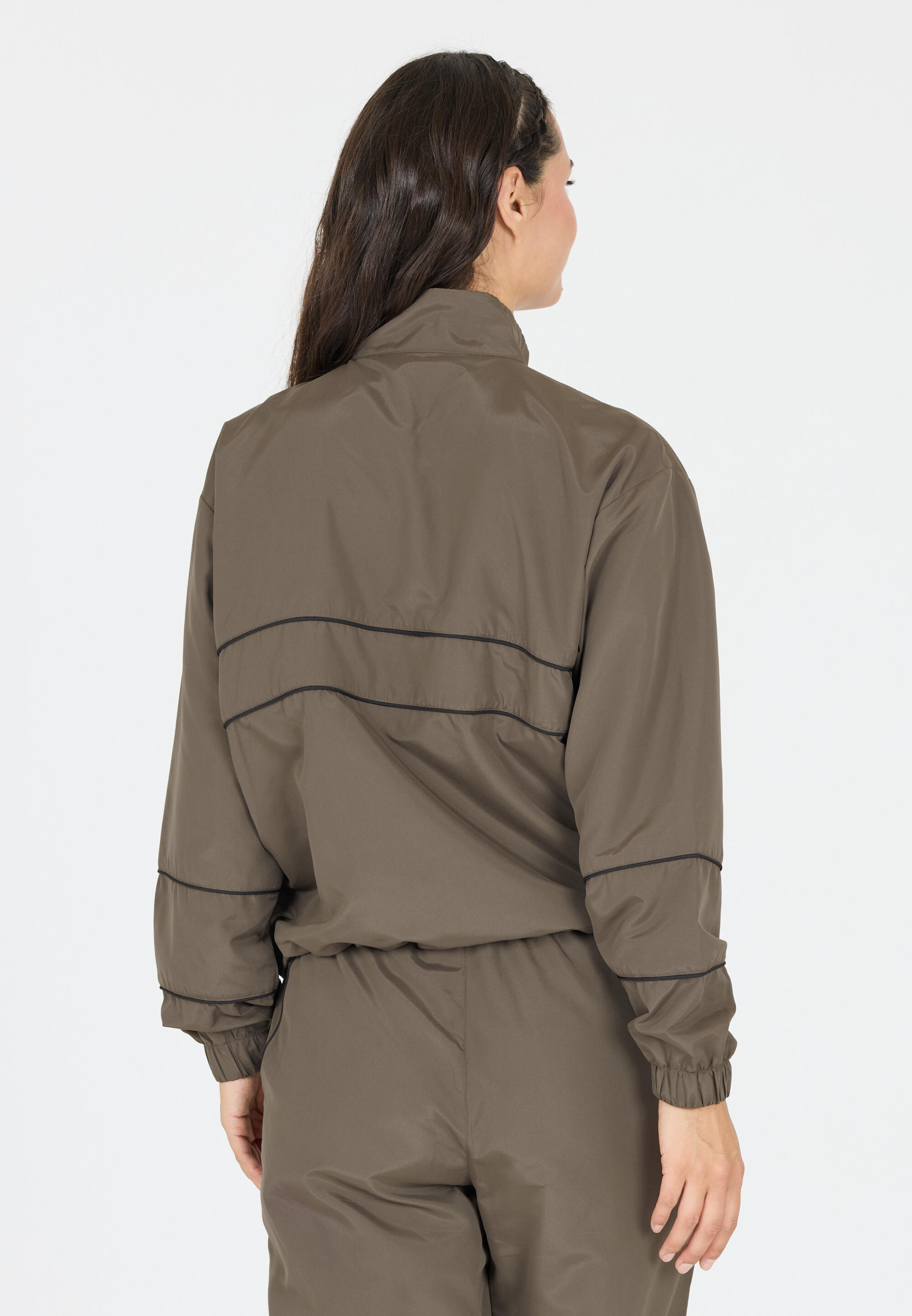 Giacca mezza zip donna Athlecia Arilay 7/15