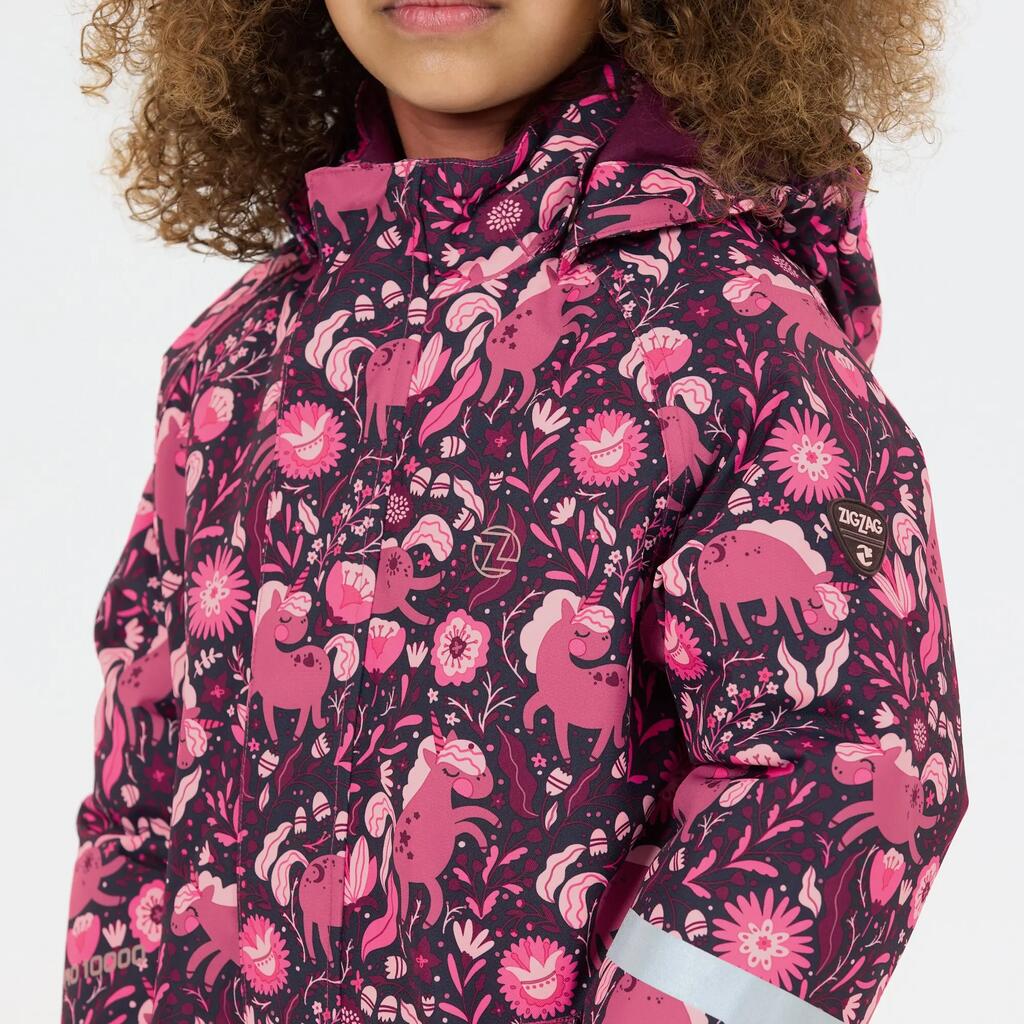 Hooded ski suit for kids Zigzag Tower W-PRO 10000