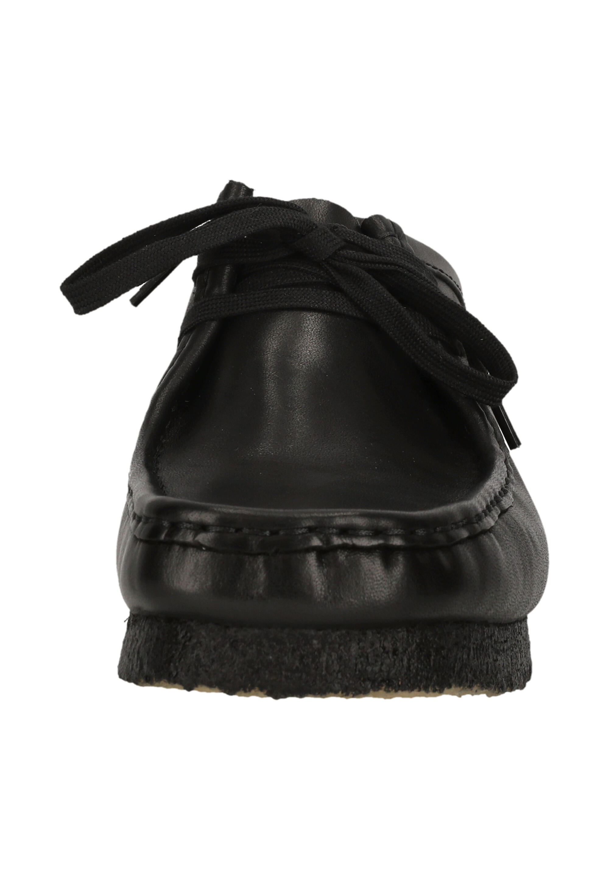 Schnürschuhe Wallabee Black Leather 8/15