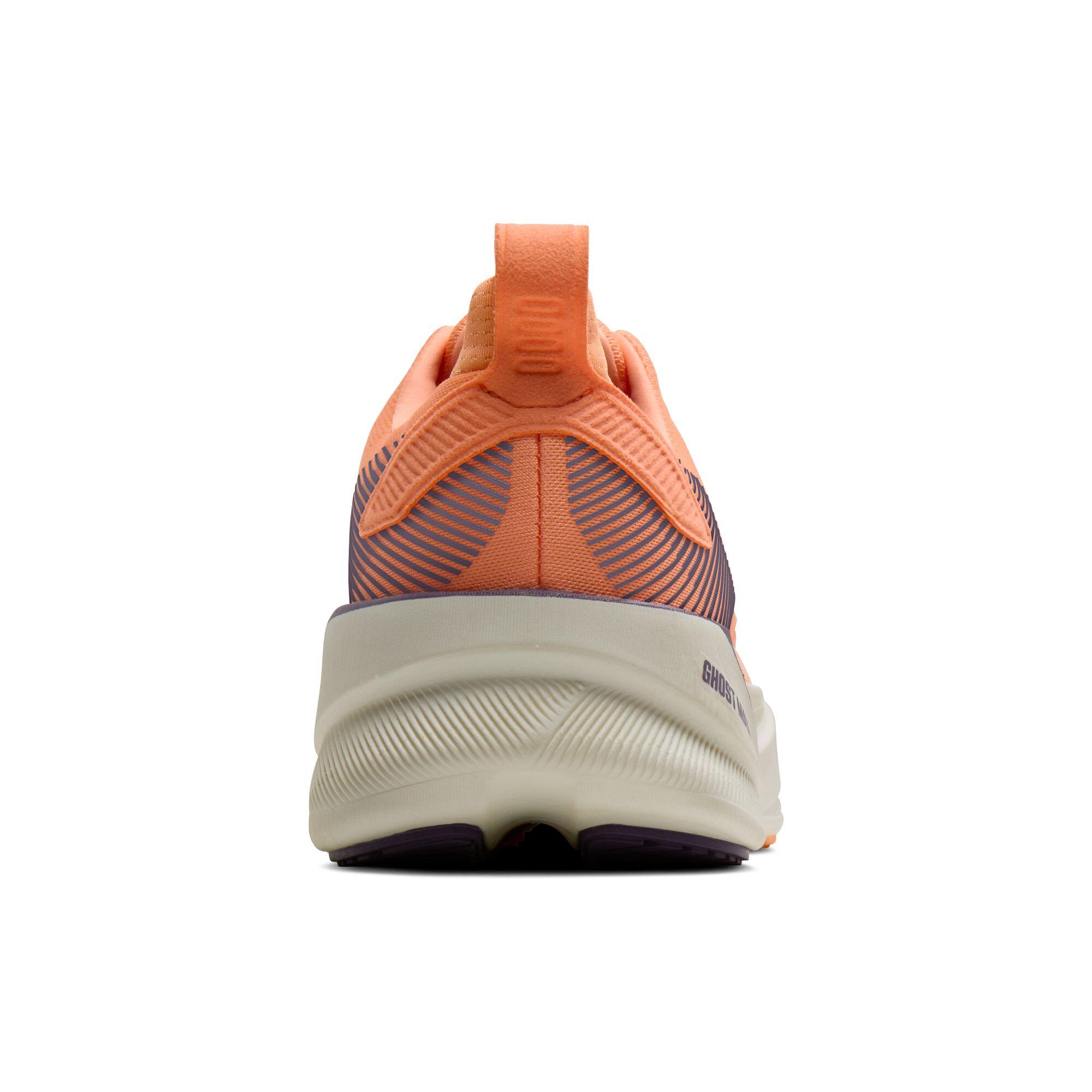 Chaussure de running Femme Ghost Max 4 orange blanc violet 3/5