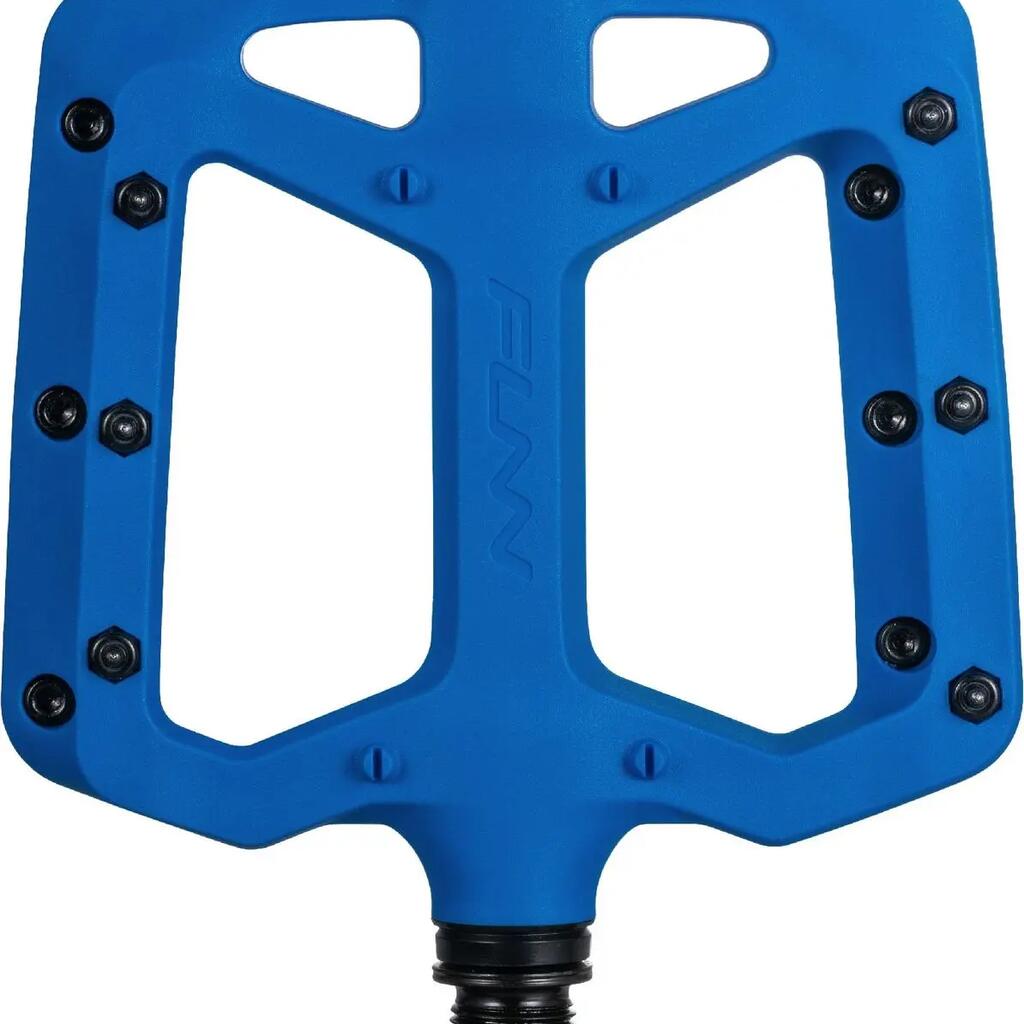 Pair of Funn Taipan Flat Pedals Blue