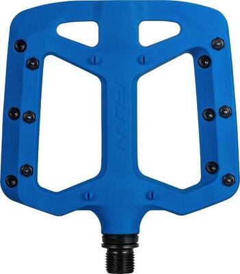 Paar funn taipan platte pedalen blauw