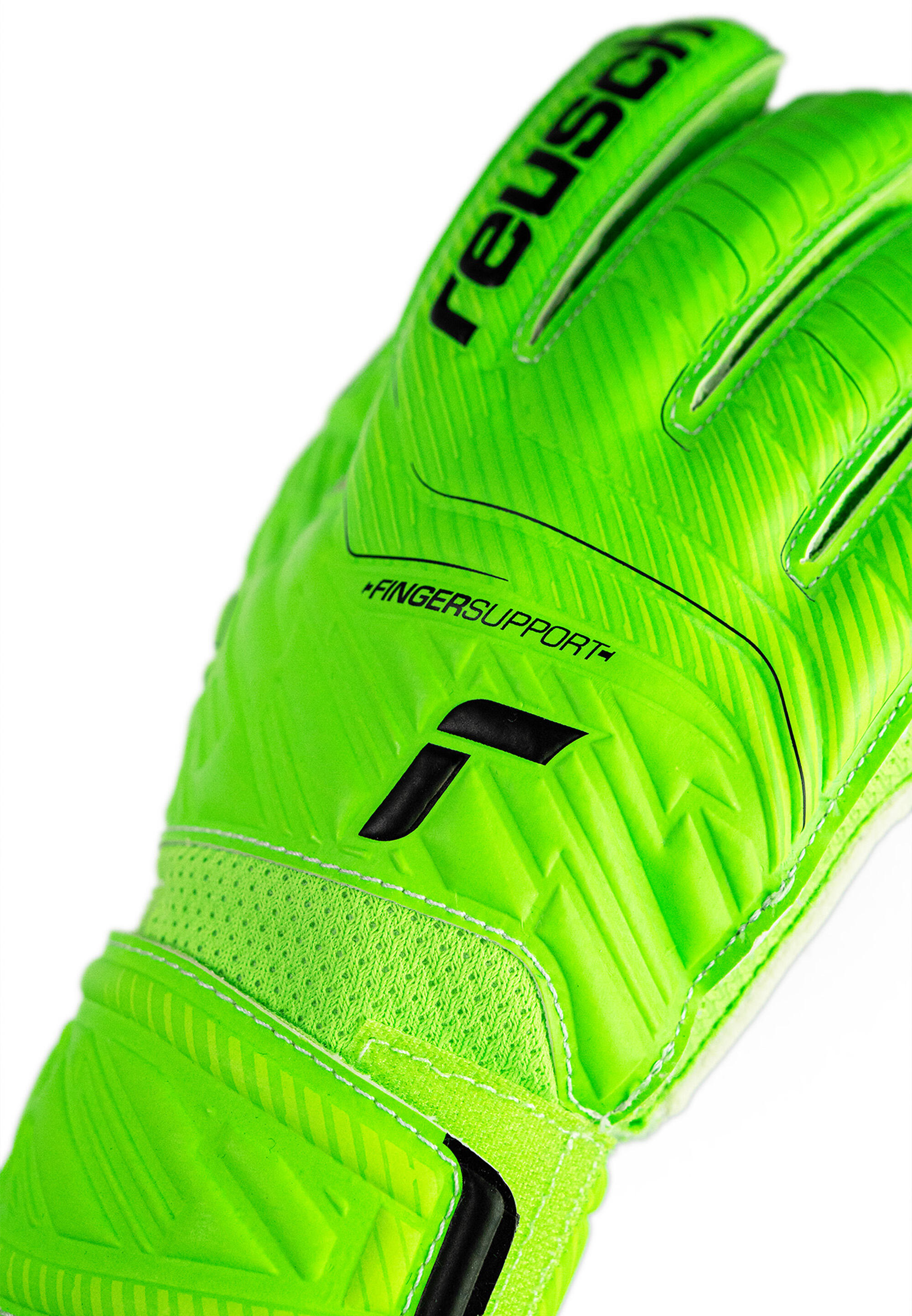 Torwarthandschuhe Attrakt Grip Finger Junior 7/15