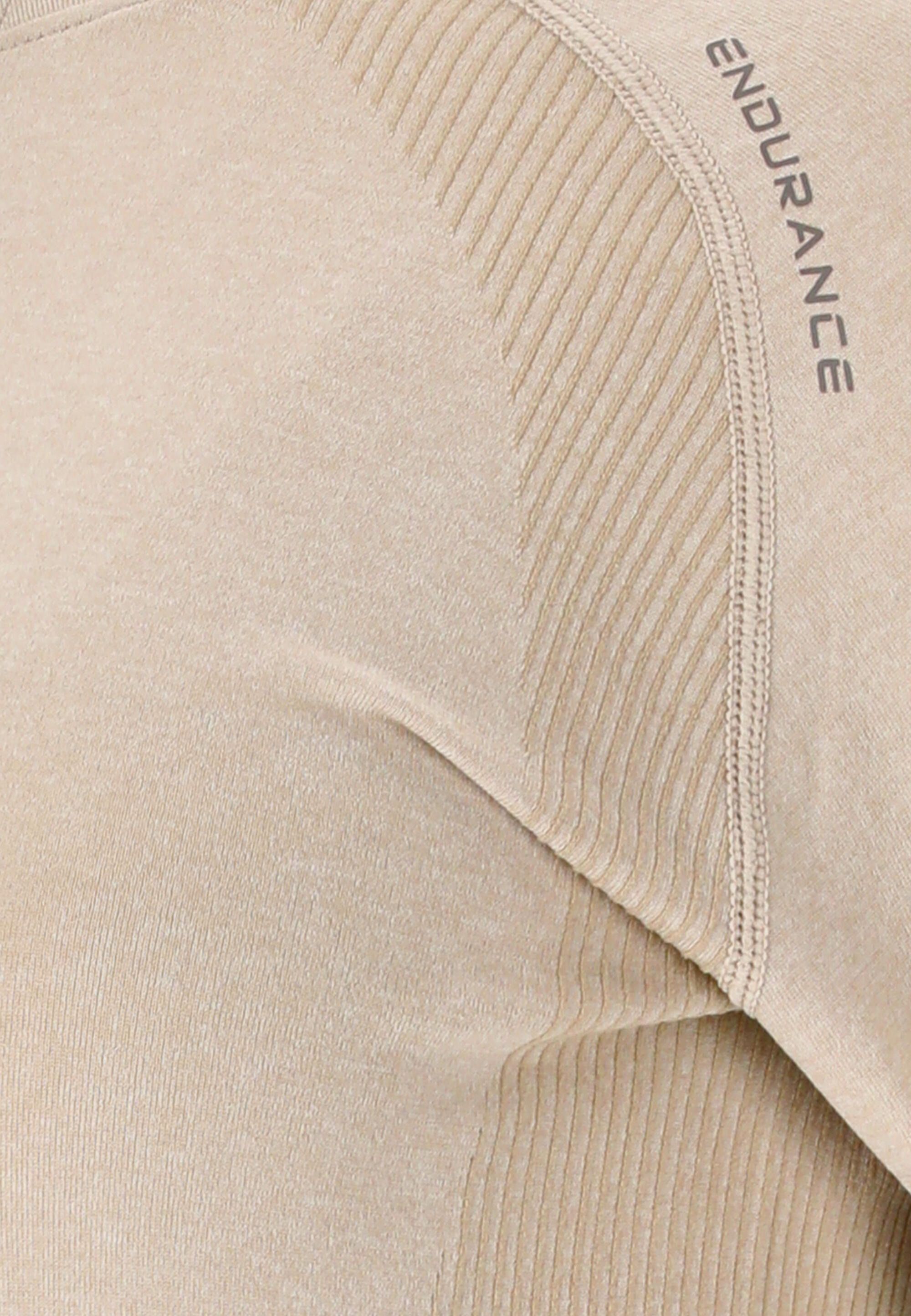 Sous maillot manches longues 1/4 zip femme Endurance Halen 8/15