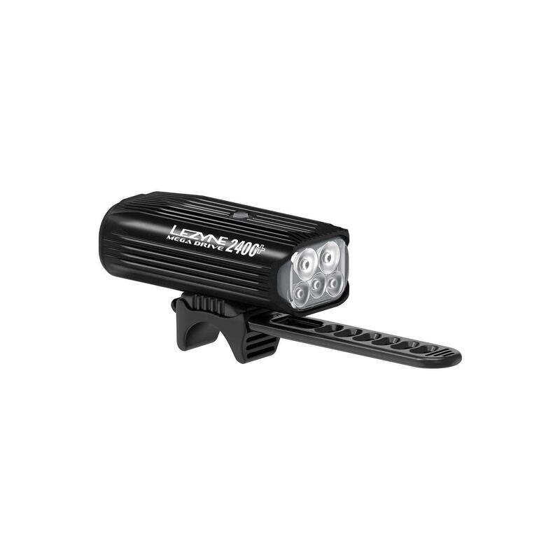Lezyne Mega Drive 2400+ cu Infinite Light Power Pack+ Kit Gloss Black