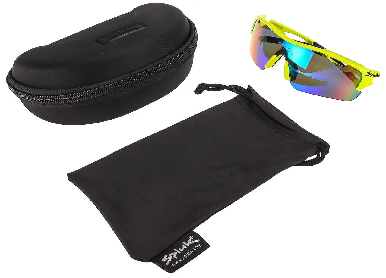 Ochelari soare sport Jifter, 3 lentile de schimb transparent, portocaliu si ver… 3/4