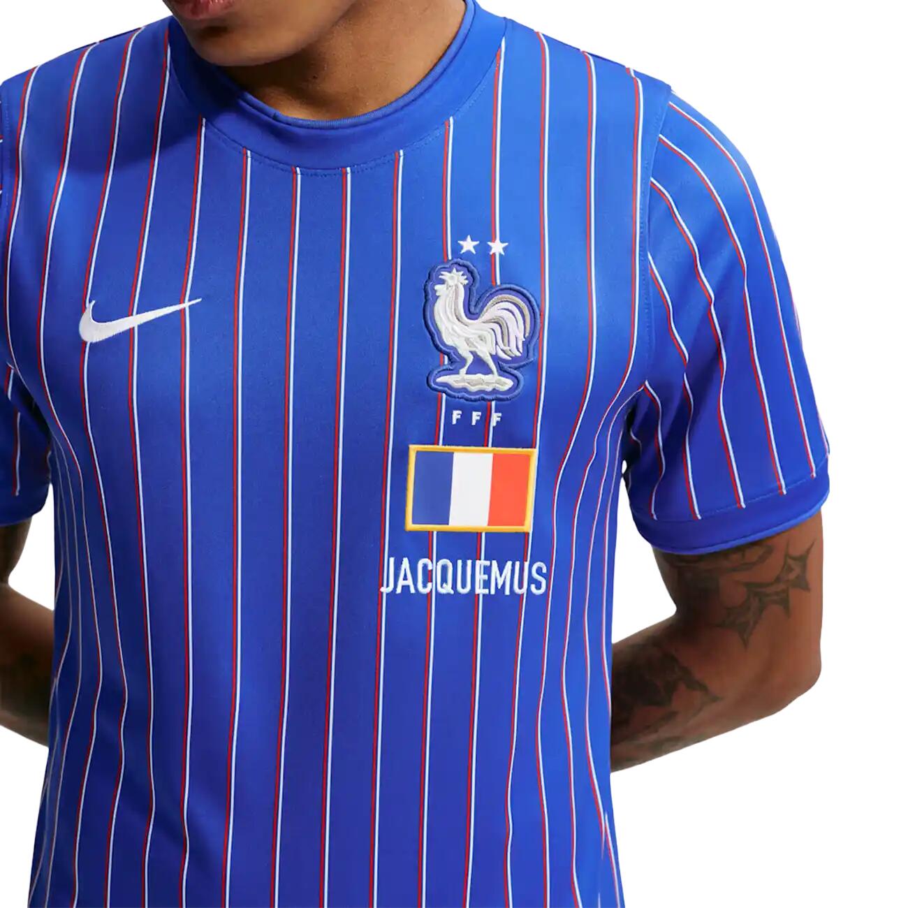 Maillot d'avant-match  x Jacquemus France Bleu royal 5/5