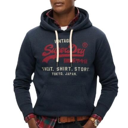 Sweat Gris Homme Superdry Heritage