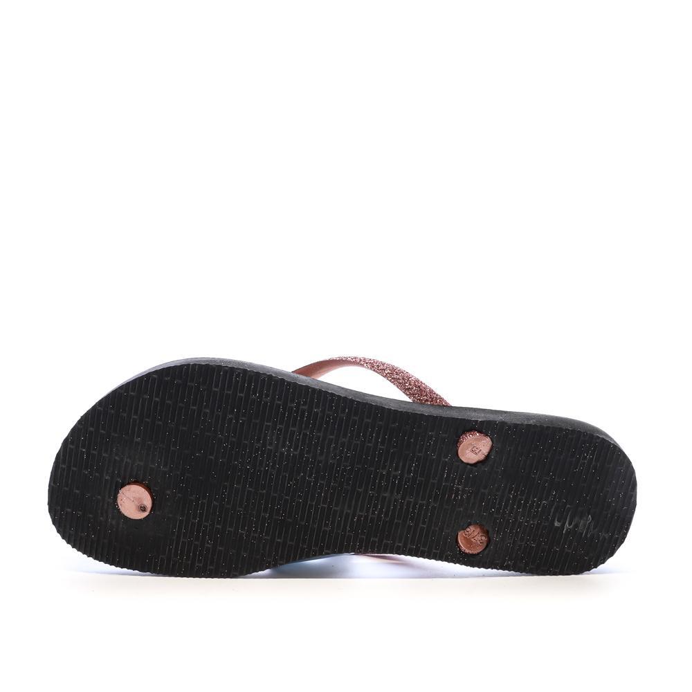 Chanclas Havaianas Slim Animal Print Negras/Rosas 3/5