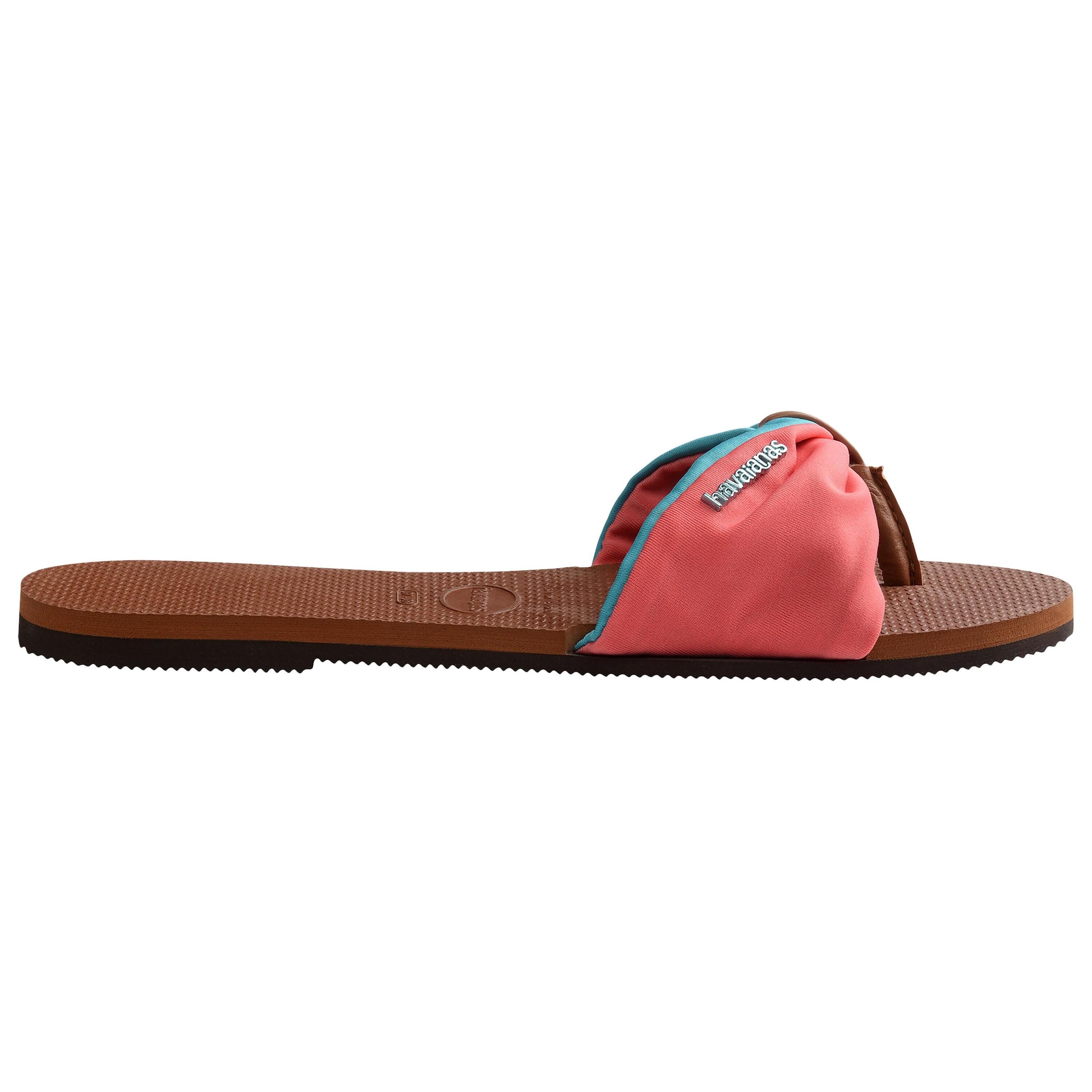 Chanclas Havaianas Saint Tropez Rosas/Marrones para Mujer 2/5