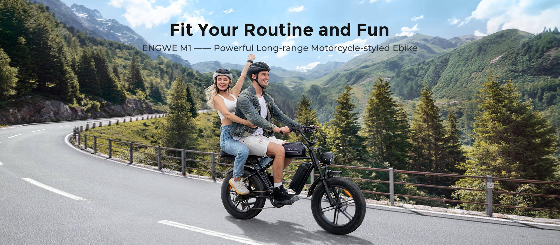 ENGWE-M1 Single Battery velo electrique urbain longue autonomie 14/15