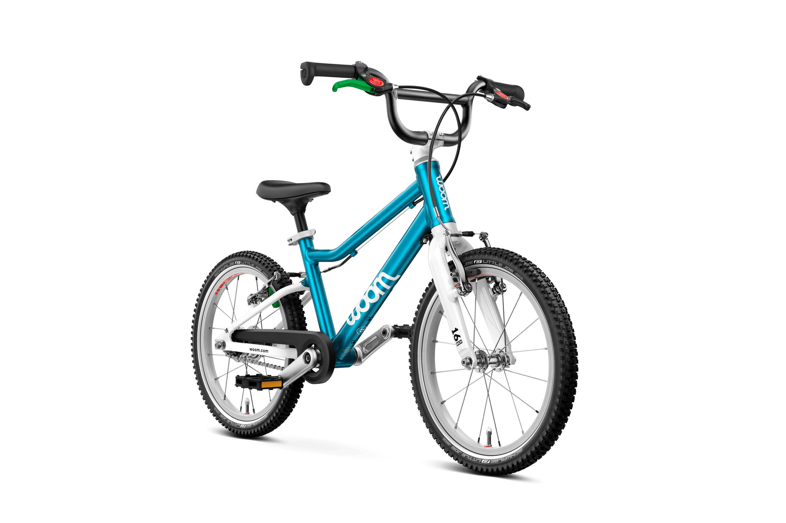 Rower dziecięcy woom GO 3 Automagic metallic blue 2/6