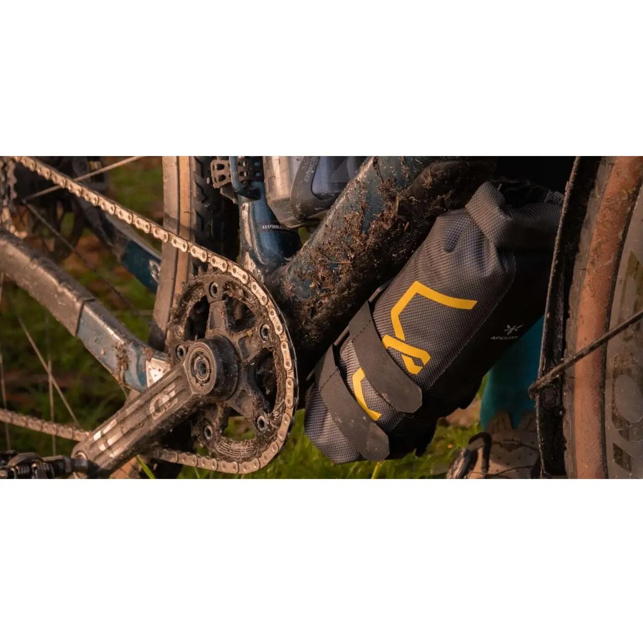 Geanta mica bicicleta Expedition cargo cage pack (1.3L) - gri negru 4/5