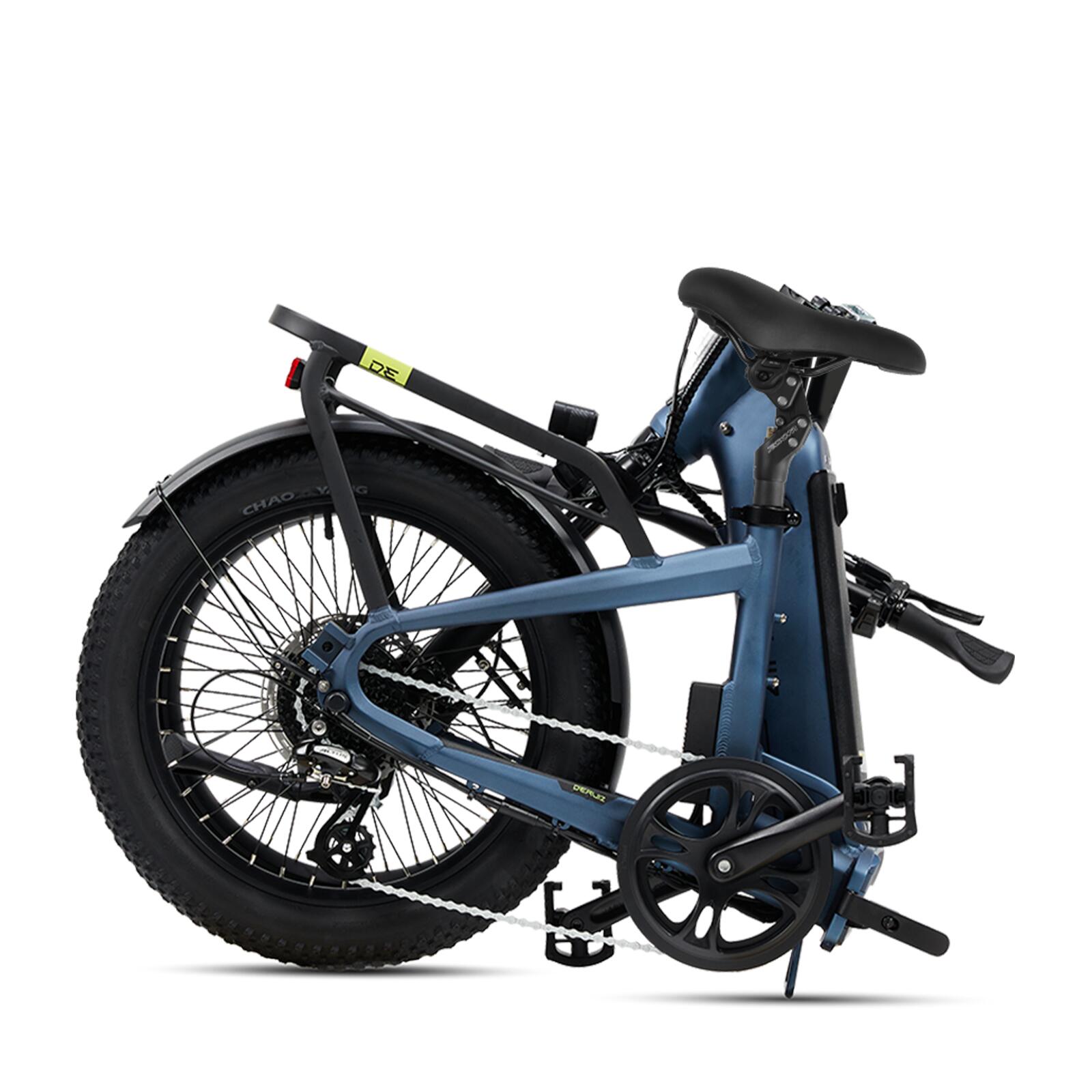 Peridot Rower Elektryczny Składany 20" 250W Czujnik Momentu 500Wh Zasięg 143 Km 6/13