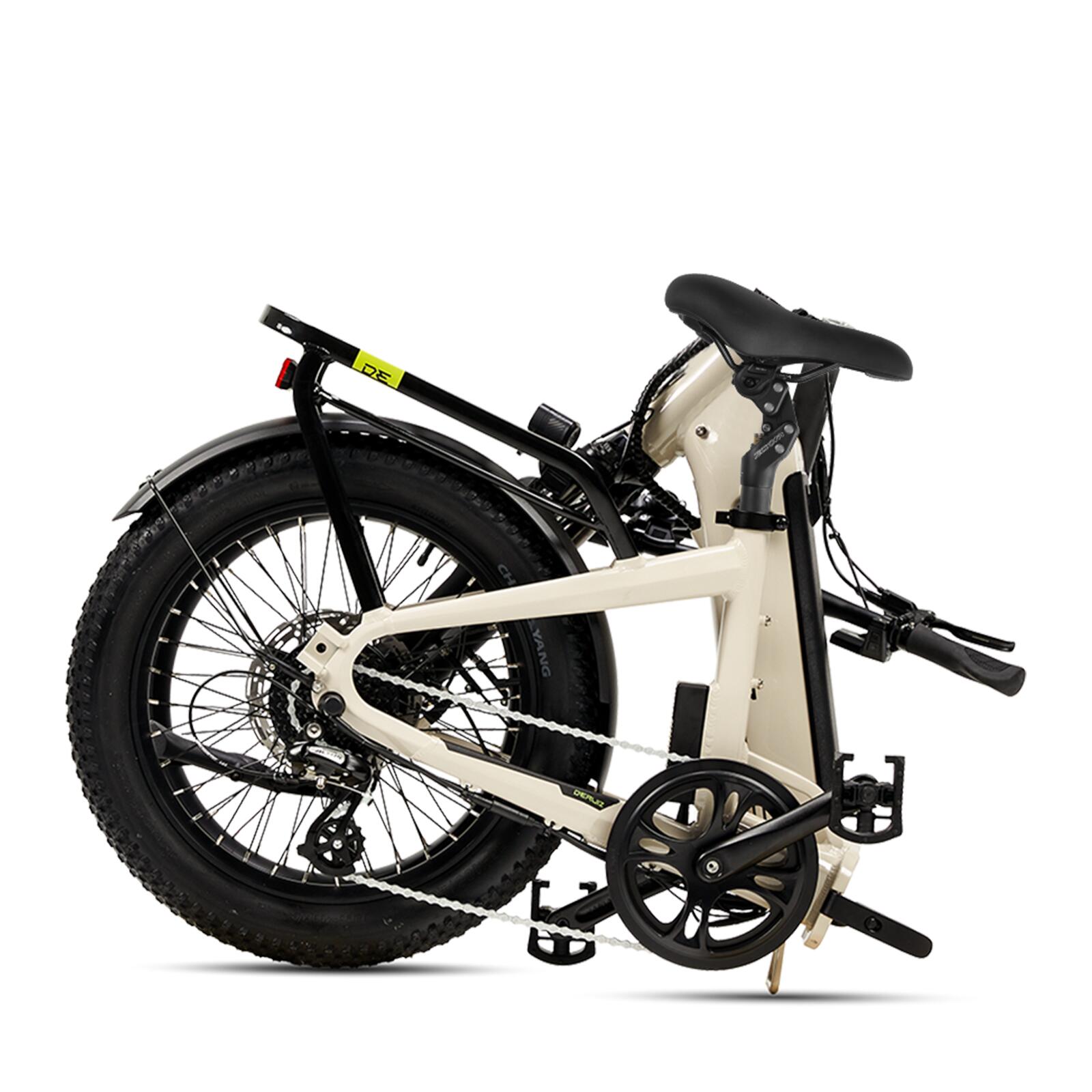 Peridot Rower Elektryczny 20" 250W 55Nm 48V 500Wh Shimano 8 Biegów 6/14